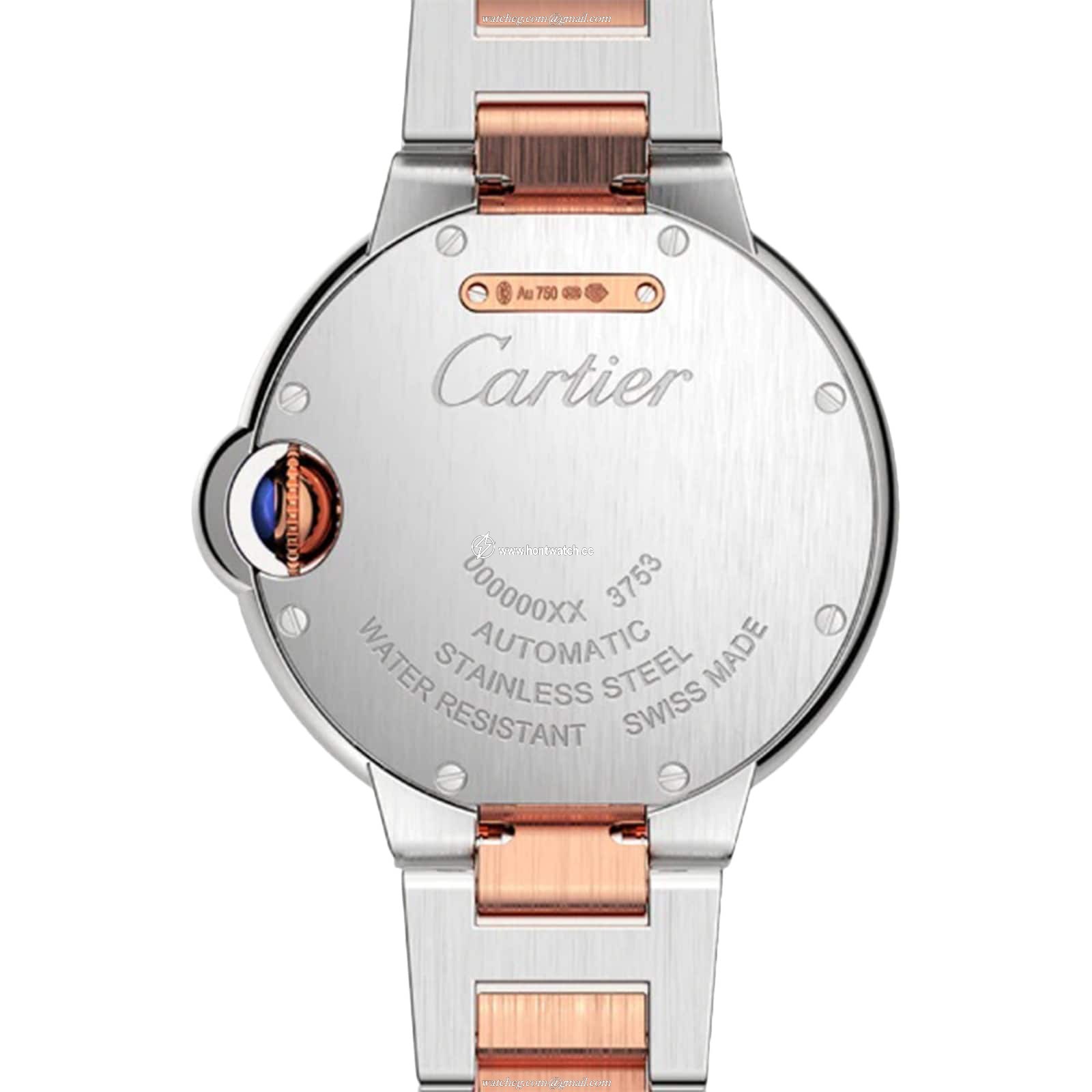 Cartier Ballon Bleu de Cartier W3BB0021 | 33mm Steel & Rose Gold Automatic - Image 2