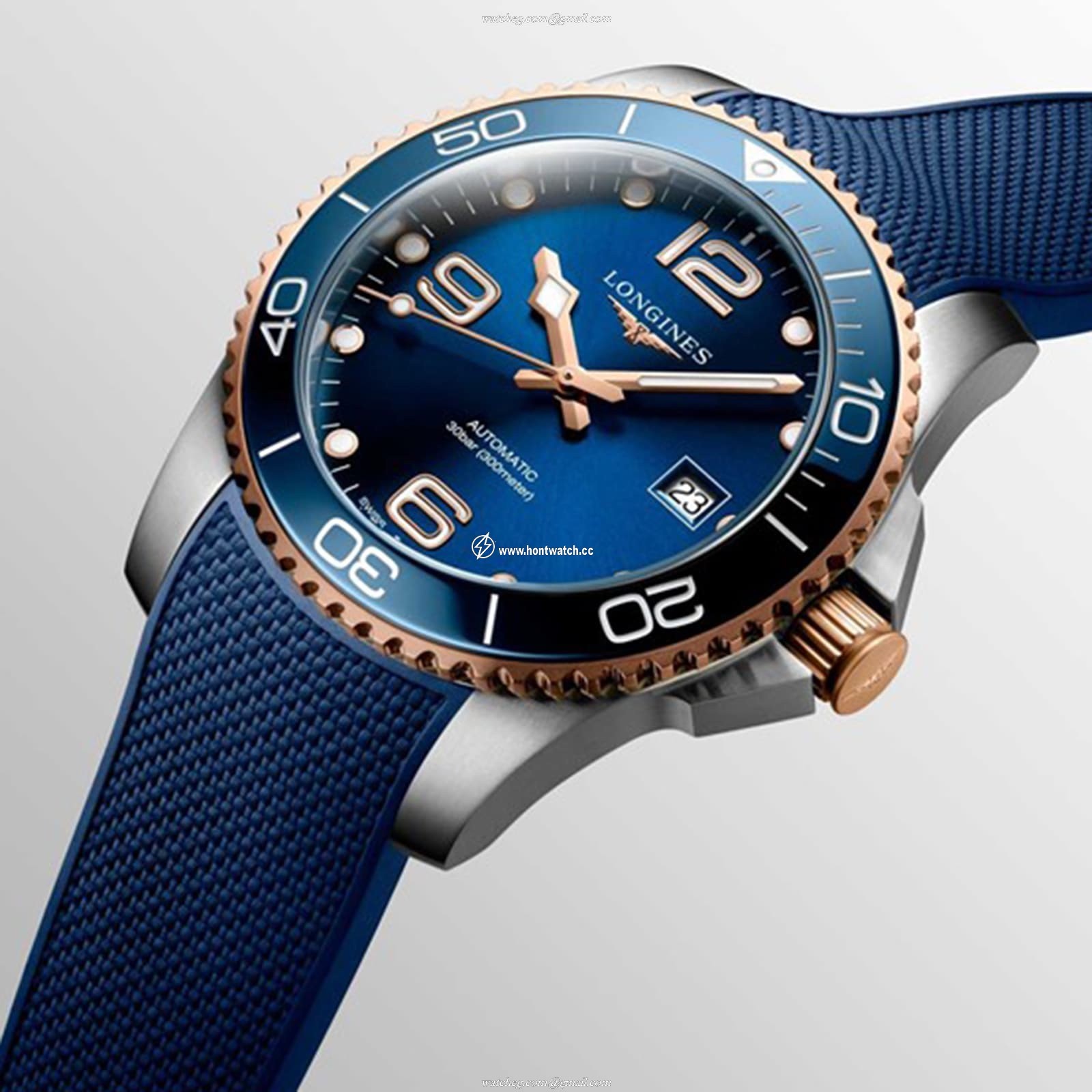 Longines HydroConquest Automatic Blue 41mm - 300m Water Resistant - Image 2