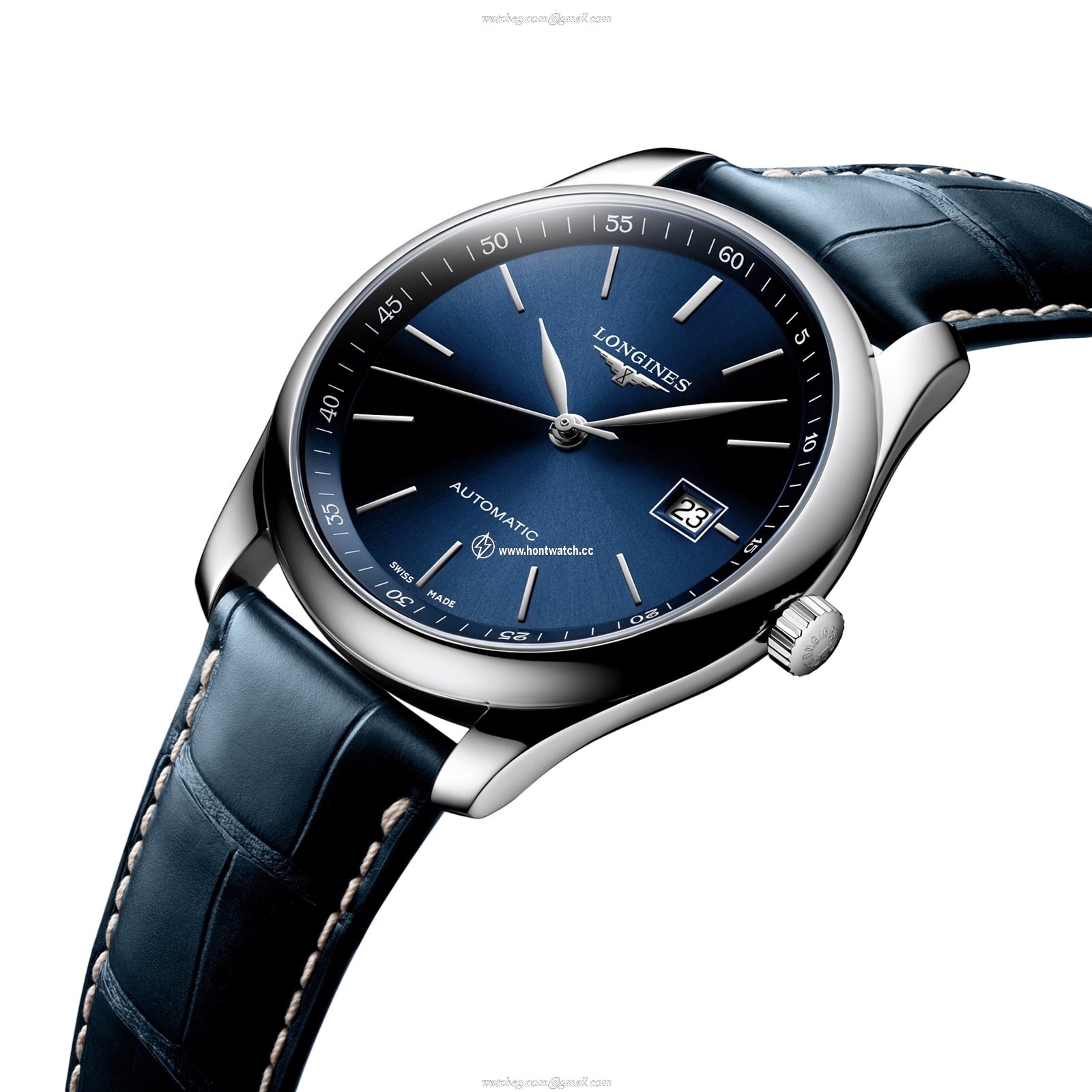 Longines Master Collection L27934920 - 40mm Automatic Blue Dial - Stainless Steel - Image 2