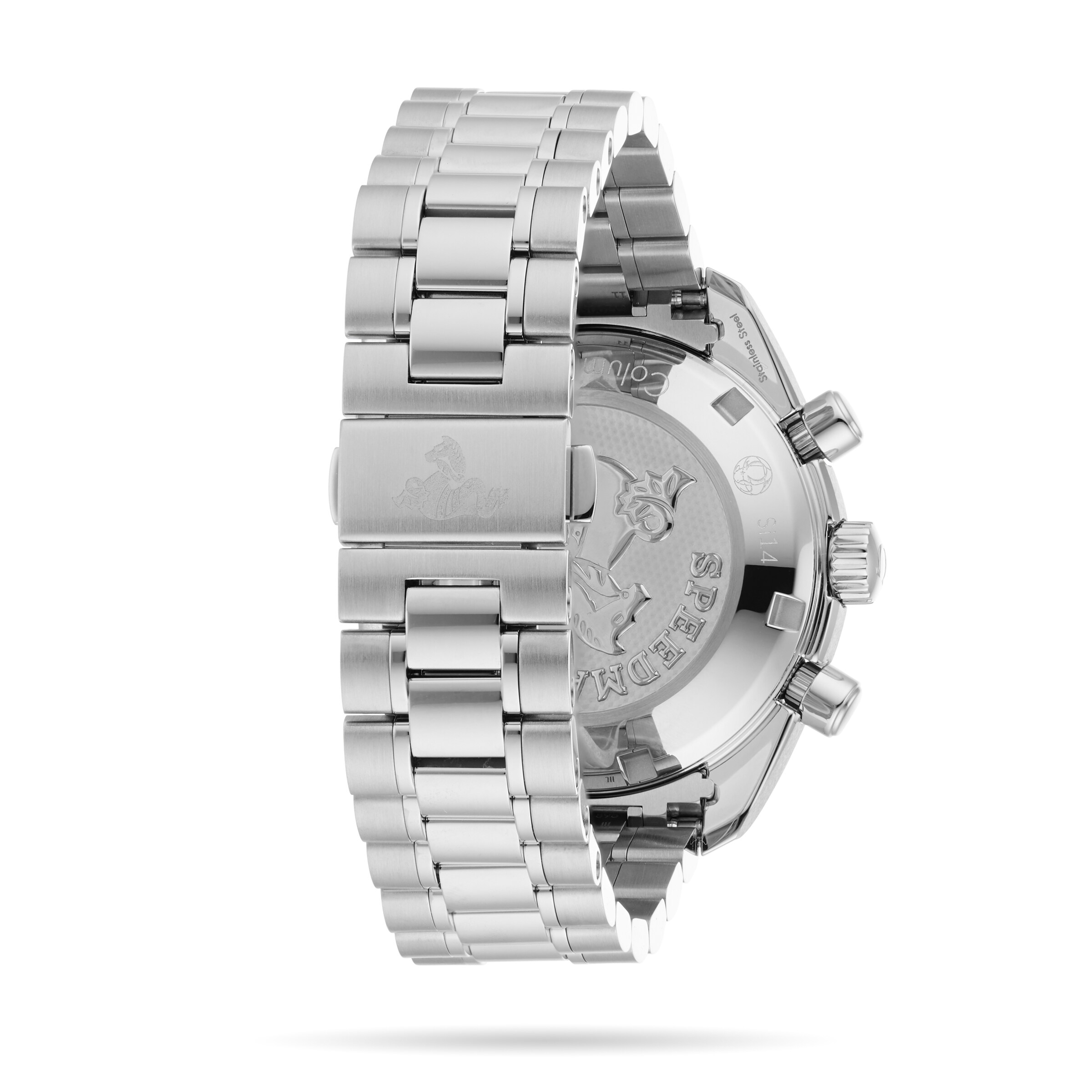 Omega Speedmaster 38mm Automatic Silver Dial - Stainless Steel Replica Watch - Image 4