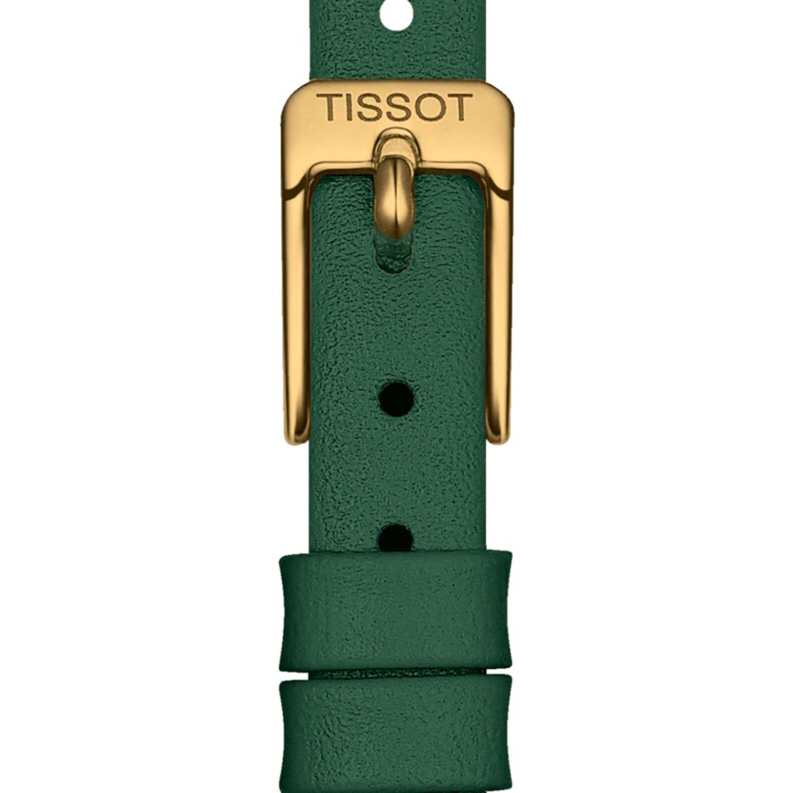 Tissot T-Lady Quartz Watch - Green Dial - Stainless Steel & Gold PVD - Image 4