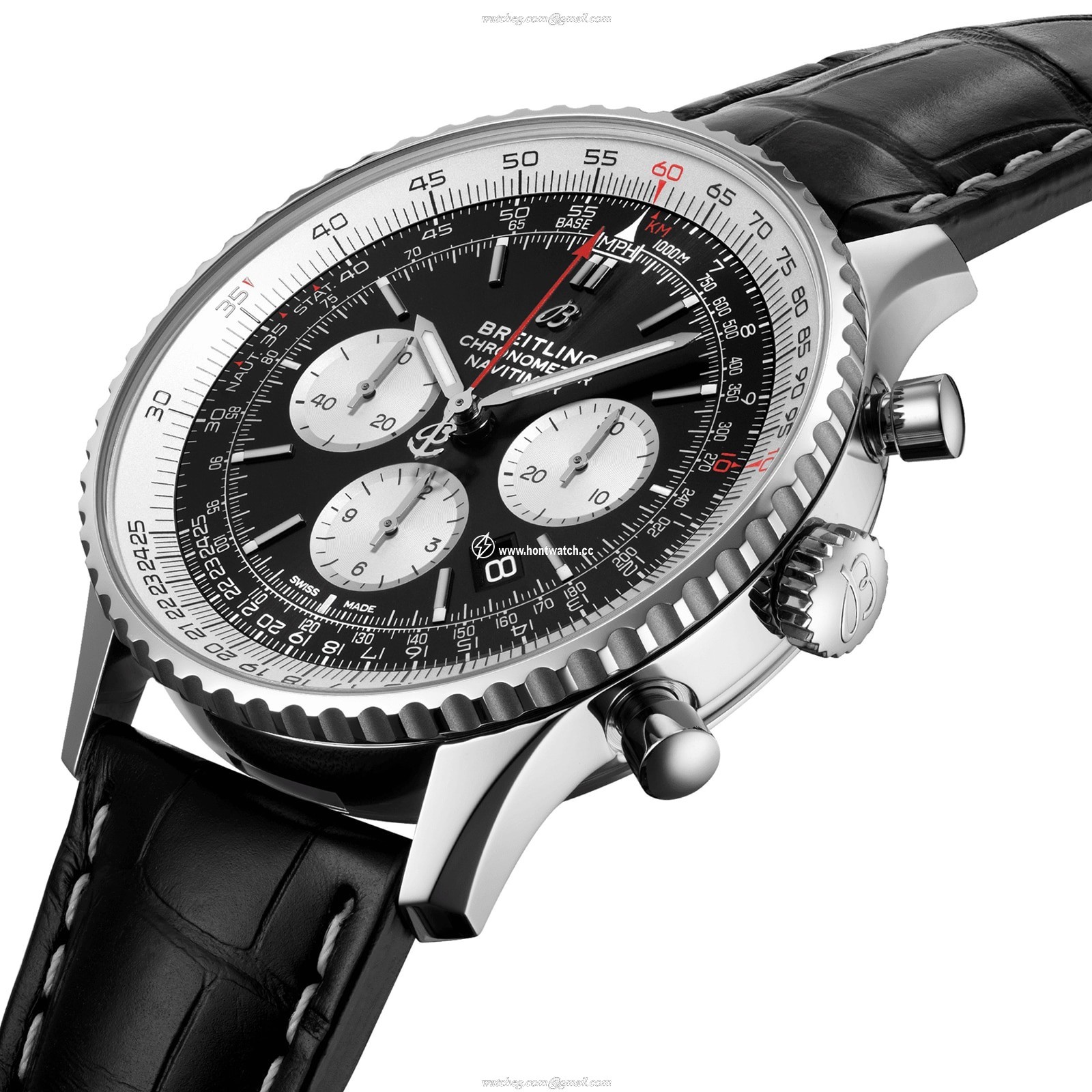 Breitling Navitimer AB0127211B1P1 | 46mm Automatic Chronograph | Black Dial - Image 2