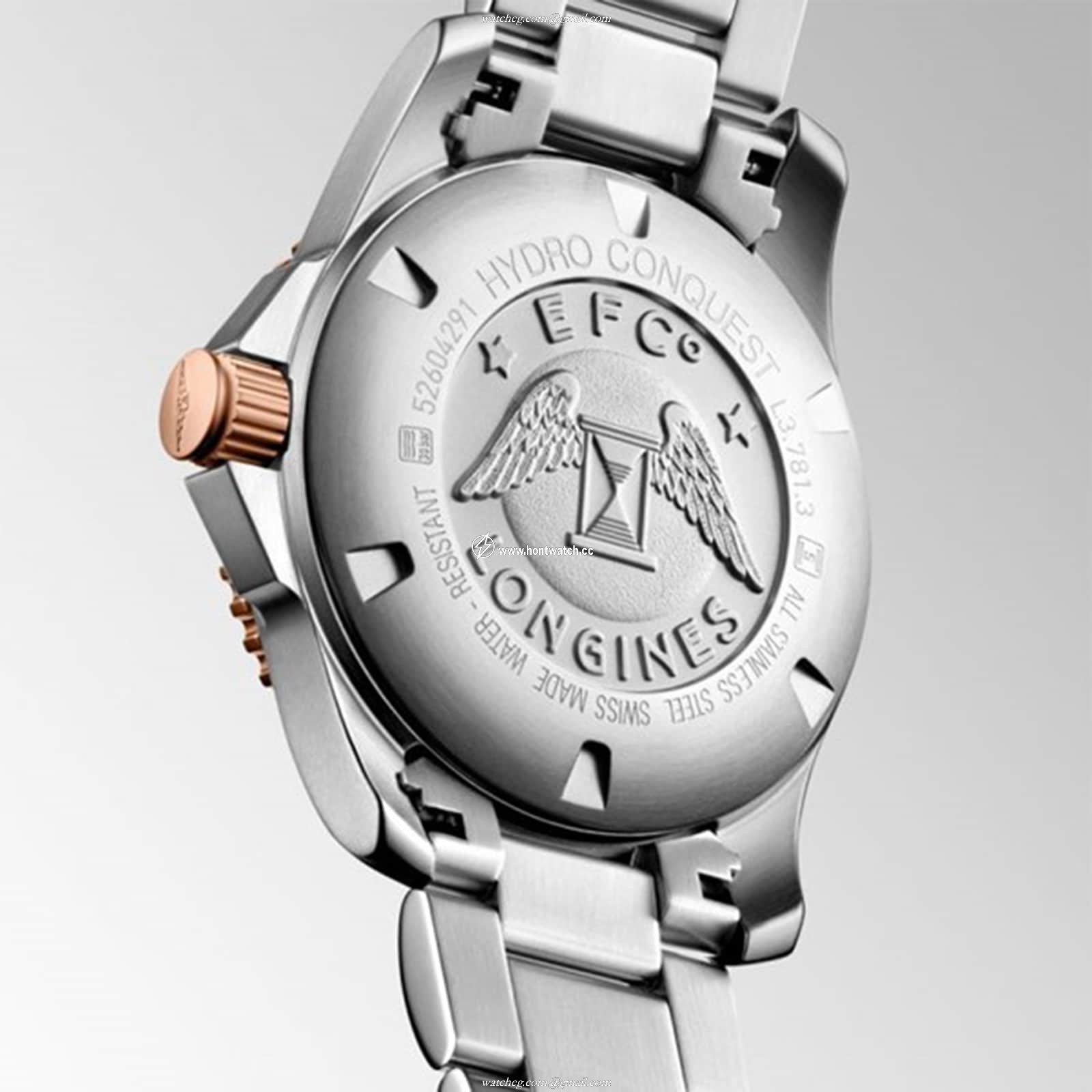 Longines HydroConquest Automatic Blue Watch - 41mm PVD - 300M Water Resistant - Image 2