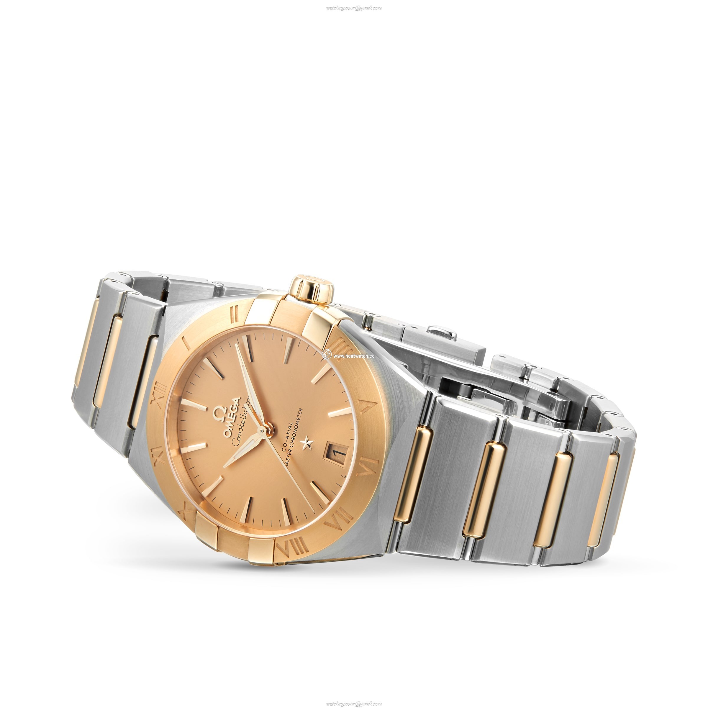 Omega Constellation Automatic Watch - 36mm Stainless Steel & 18ct Gold - Yellow Dial - Image 2