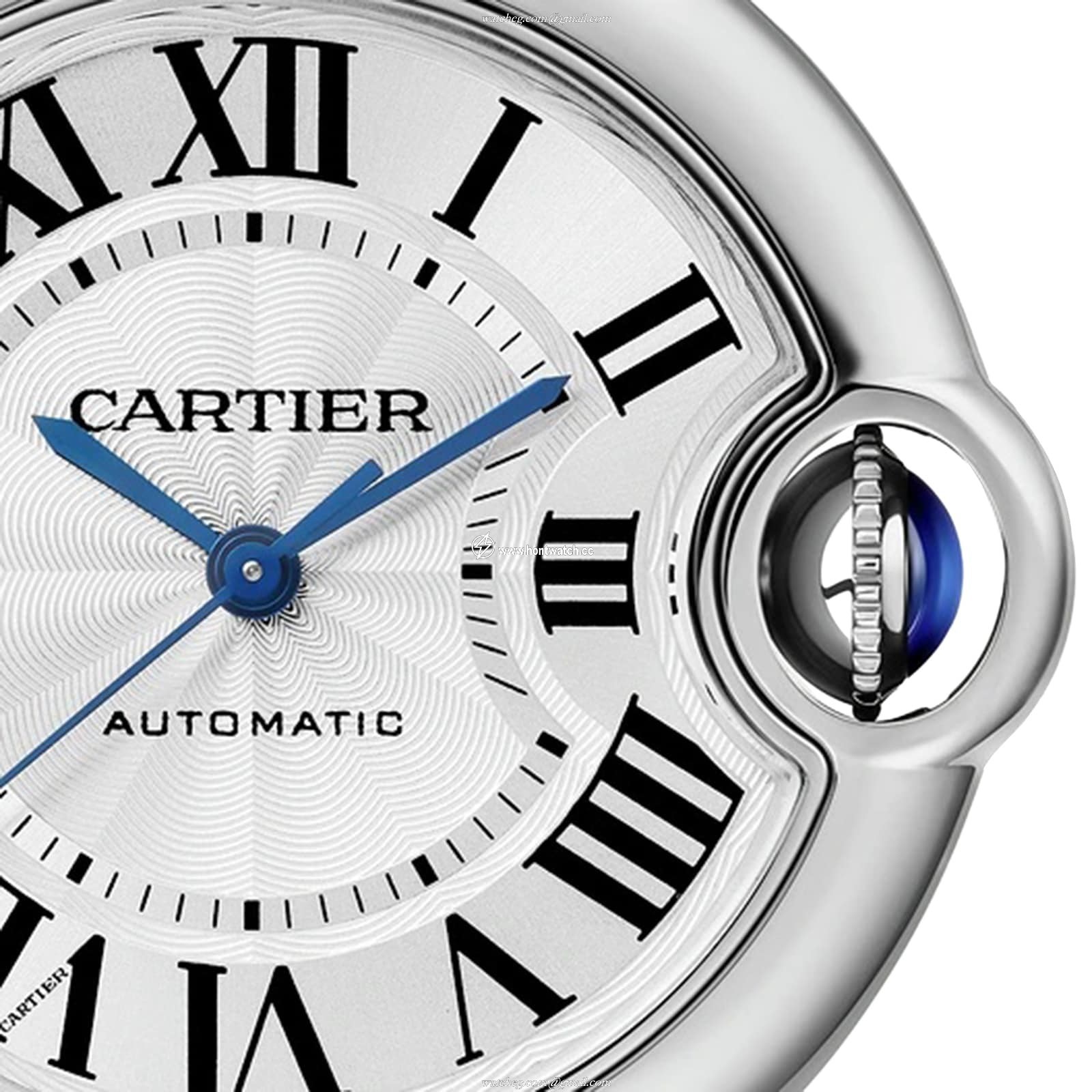 Cartier Ballon Bleu de Cartier WSBB0044 | 33mm Steel Automatic Silver Watch - Image 2