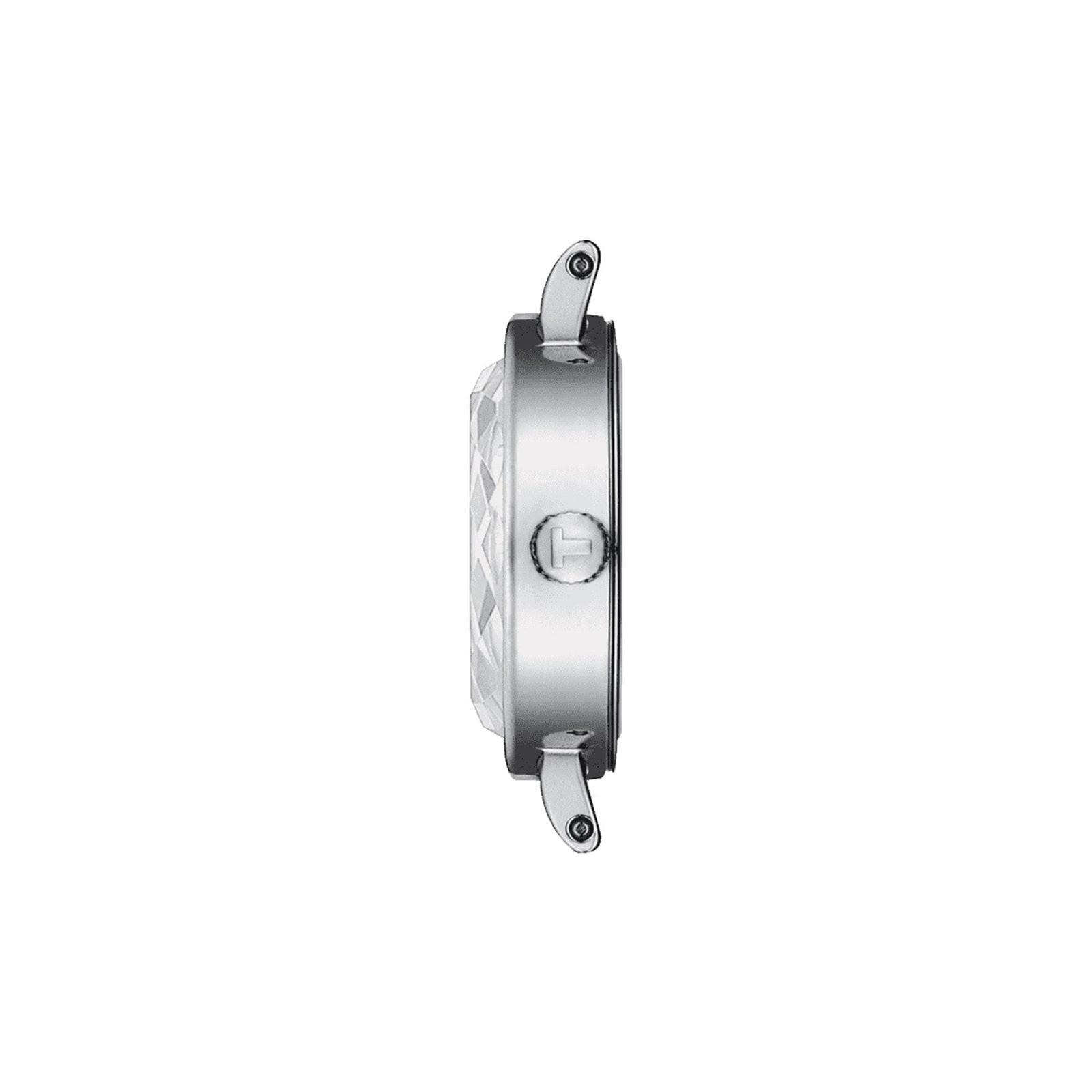 Tissot T-Lady Lovely 19.5mm Watch - Mother of Pearl Dial & Red Leather Strap - Image 3