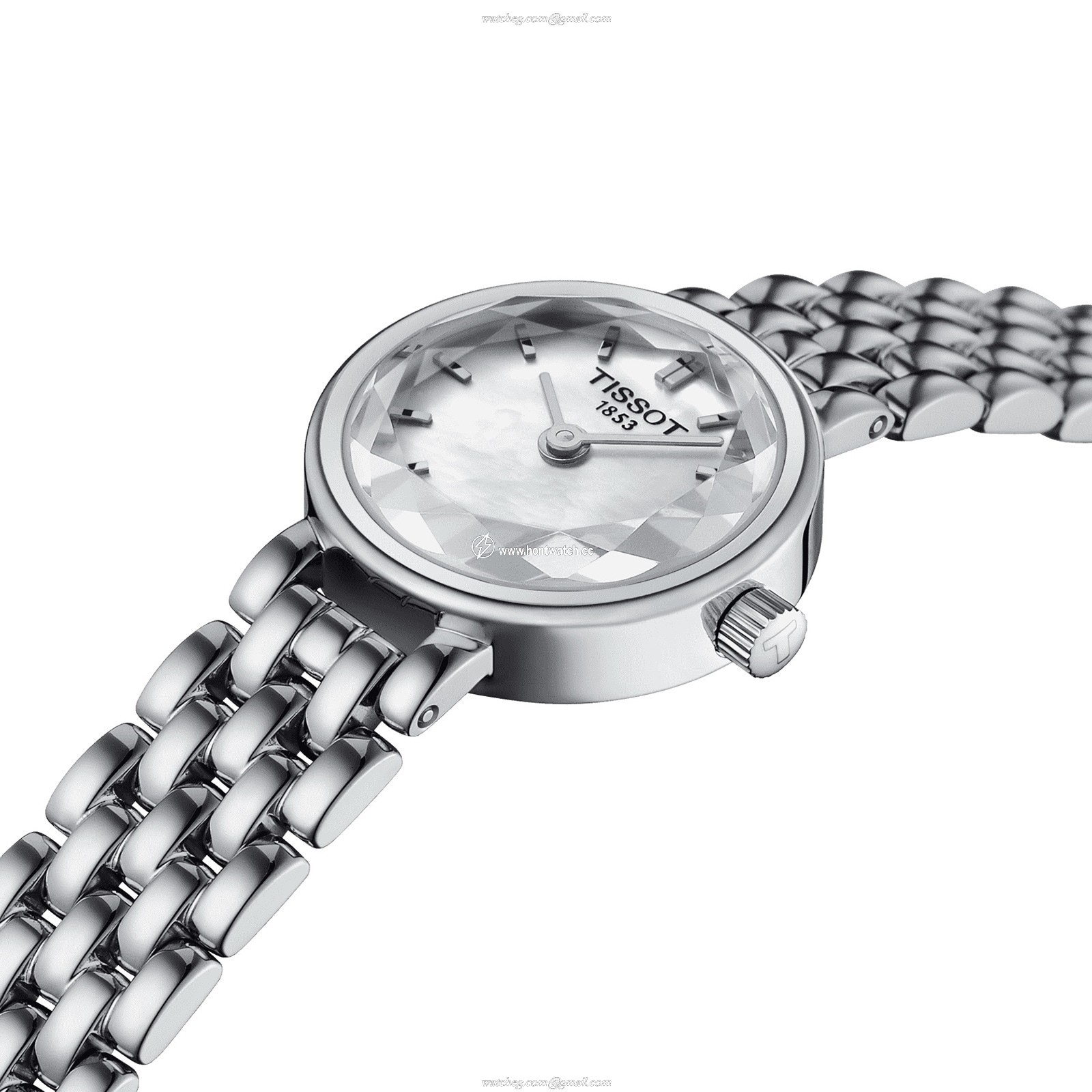 Tissot T-Lady Lovely Round 19.5mm Ladies Watch - Mother of Pearl Dial - Image 2