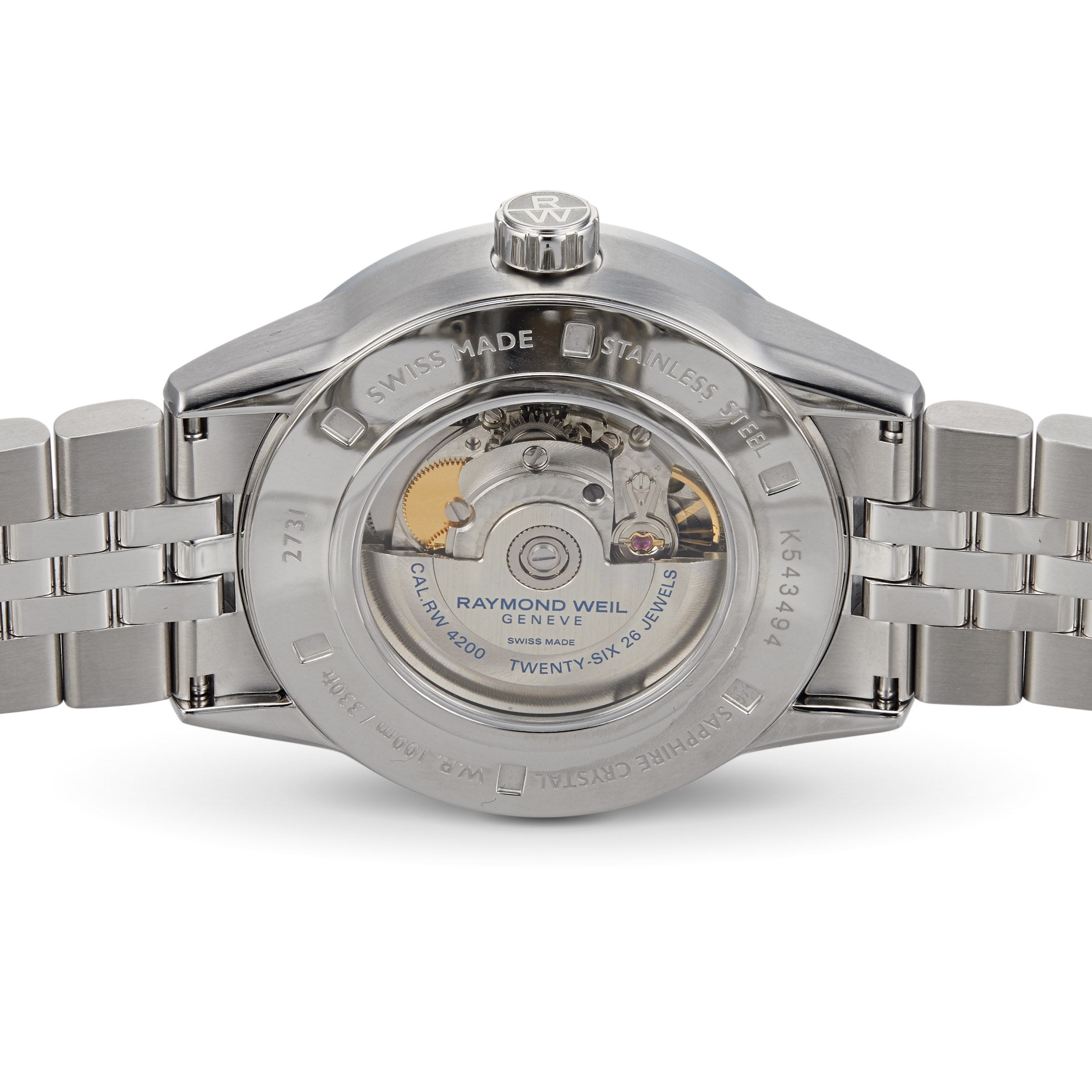 Raymond Weil Freelancer 2731-ST-20001 | Automatic Black Dial | 42mm Steel - Image 4