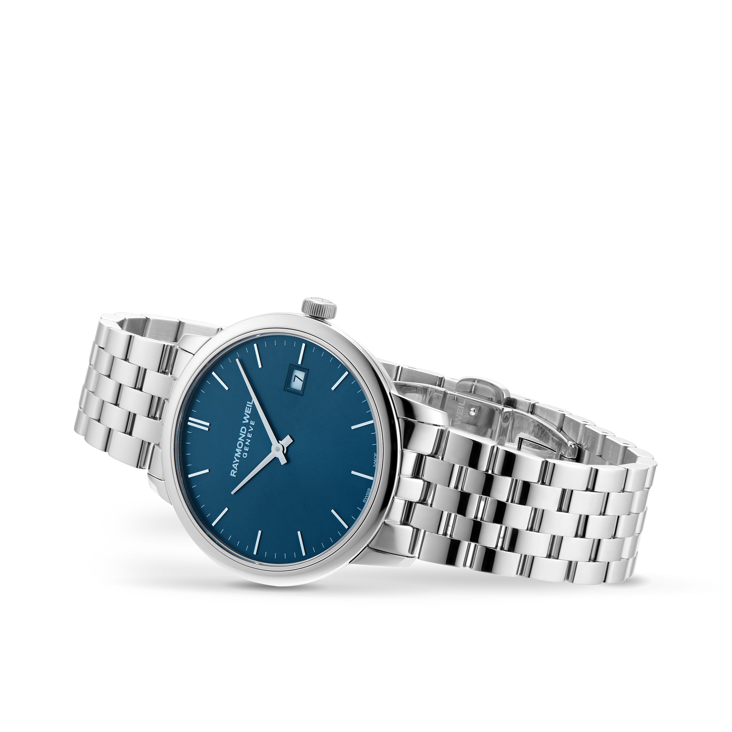 Raymond Weil Toccata 5485-ST-50001 | Blue Dial | 39mm Stainless Steel Quartz Watch - Image 4