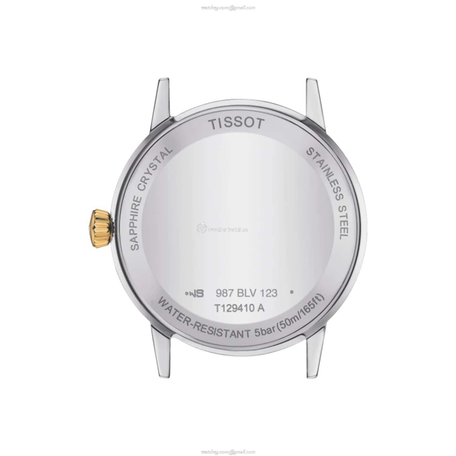Tissot T-Classic Silver Dial 42mm Watch - Stainless Steel & Gold PVD - Quartz - Image 2