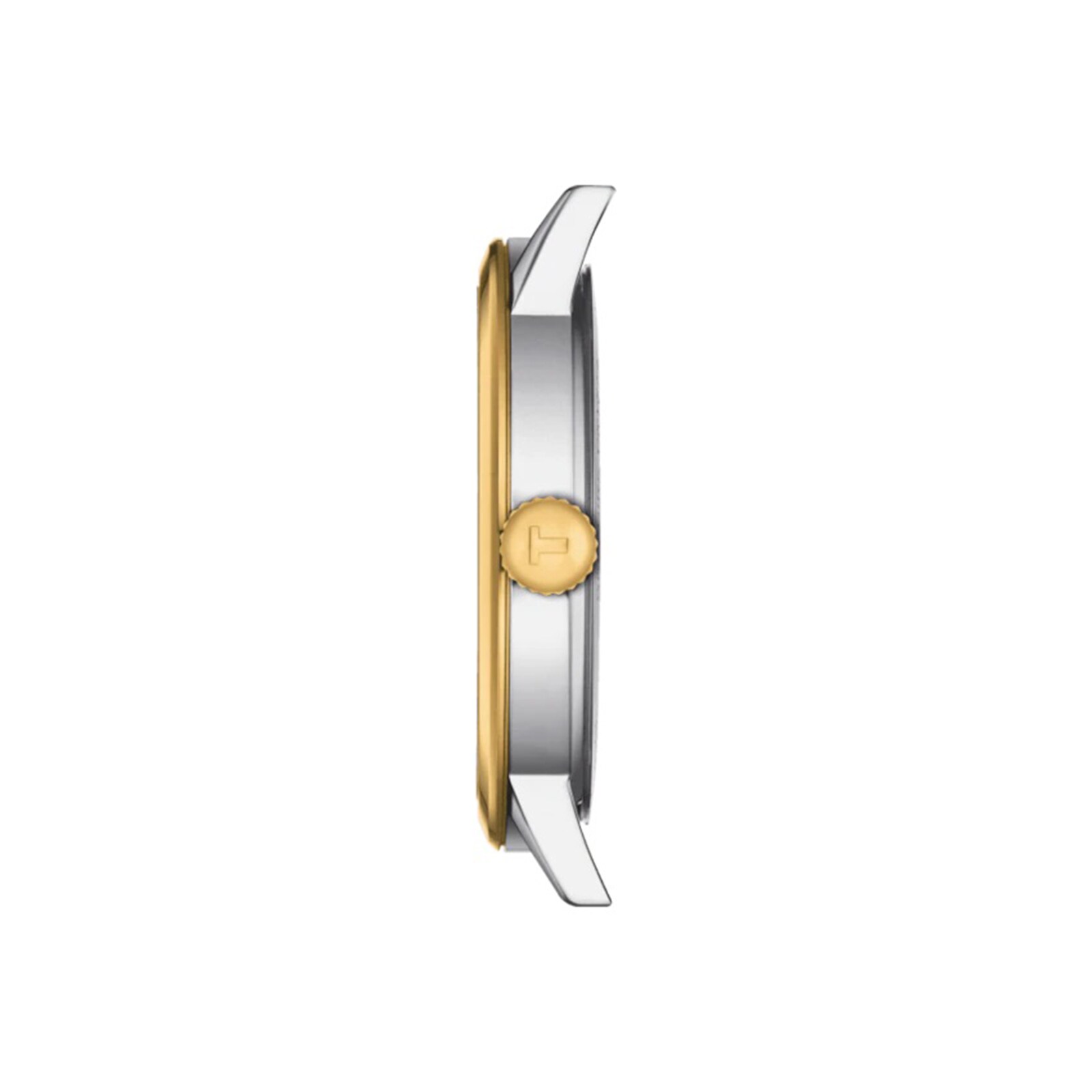 Tissot T-Classic Silver Dial 42mm Watch - Stainless Steel & Gold PVD - Quartz - Image 3
