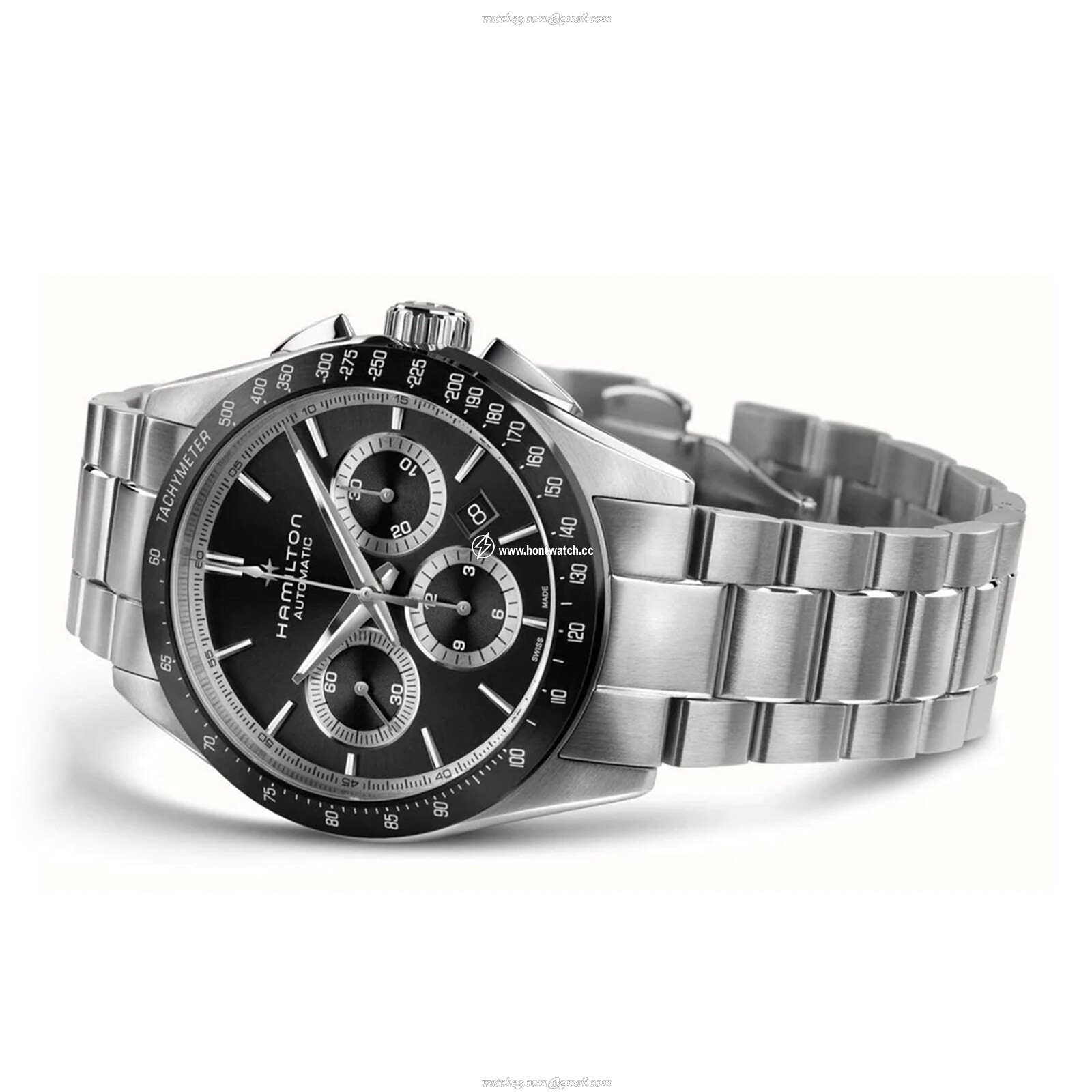 Hamilton Jazzmaster H36606130 Automatic Black Dial - 42mm Stainless Steel - Image 2