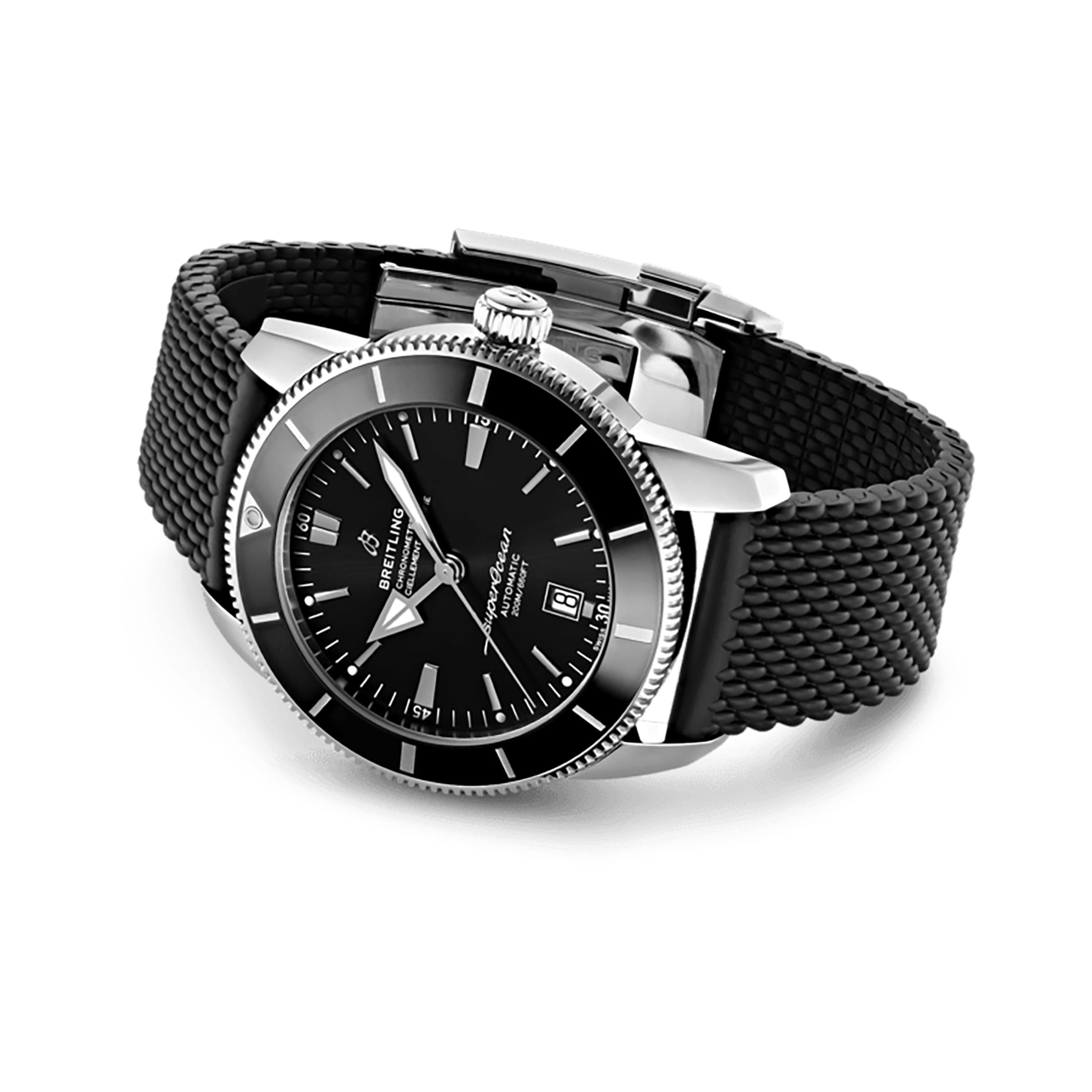 Breitling Superocean Heritage 46mm Automatic Black Dial - Stainless Steel - Image 3