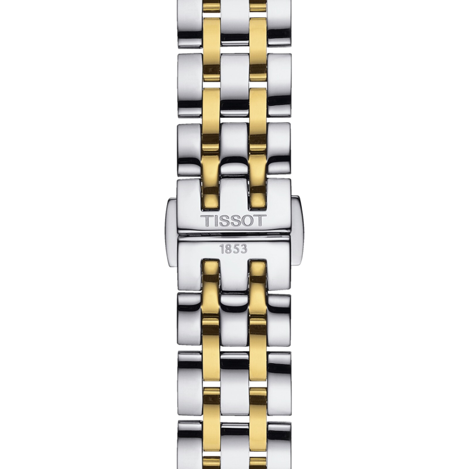 Tissot T-Classic Silver Dial Quartz Watch for Women - 28mm Stainless Steel - Image 4