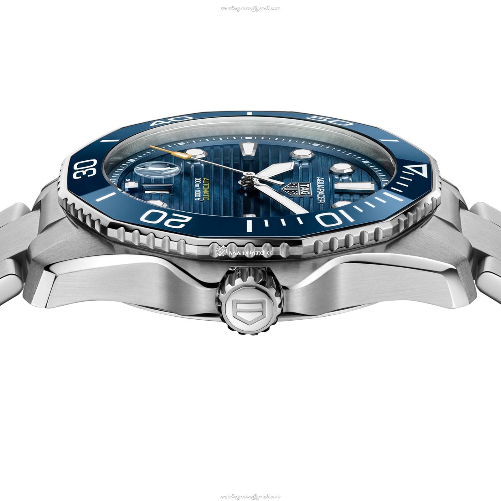 TAG Heuer Aquaracer Automatic Blue Dial 43mm Stainless Steel Watch - Image 2