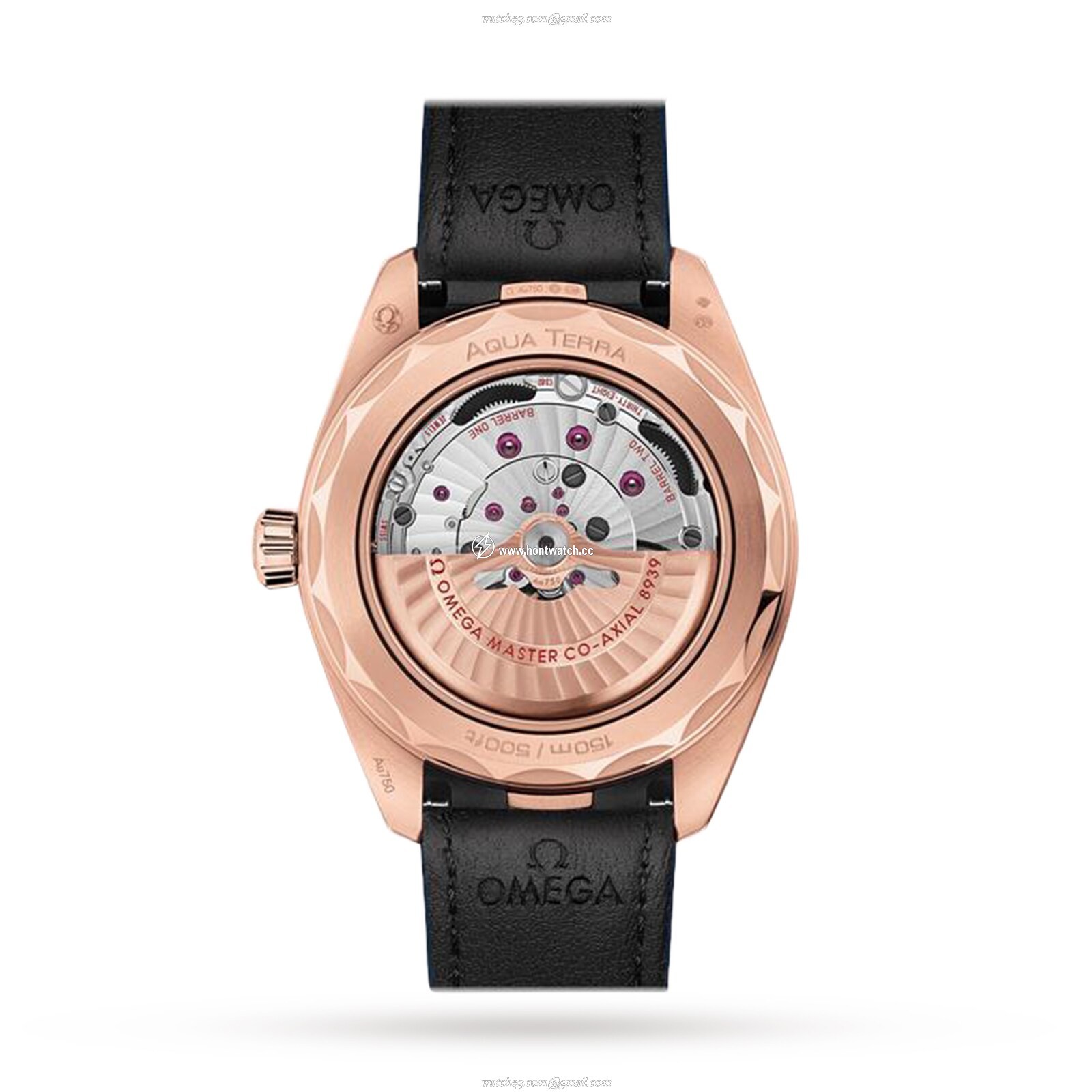 Omega Aquaterra 43mm Automatic Silver Dial - 18ct Rose Gold Replica Watch - Image 2