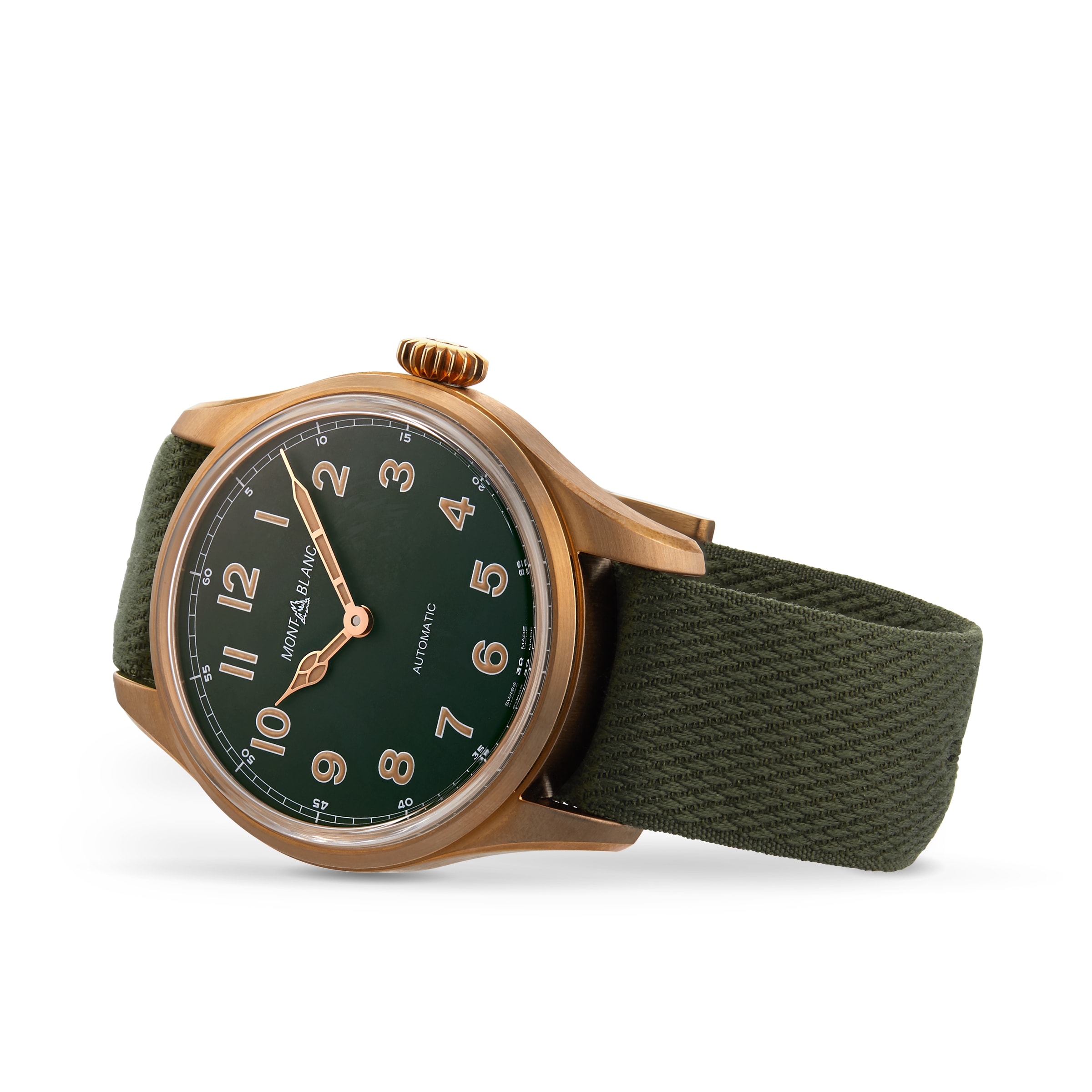 Montblanc 118222 Bronze Automatic Green Replica Watch - 40mm - Image 3