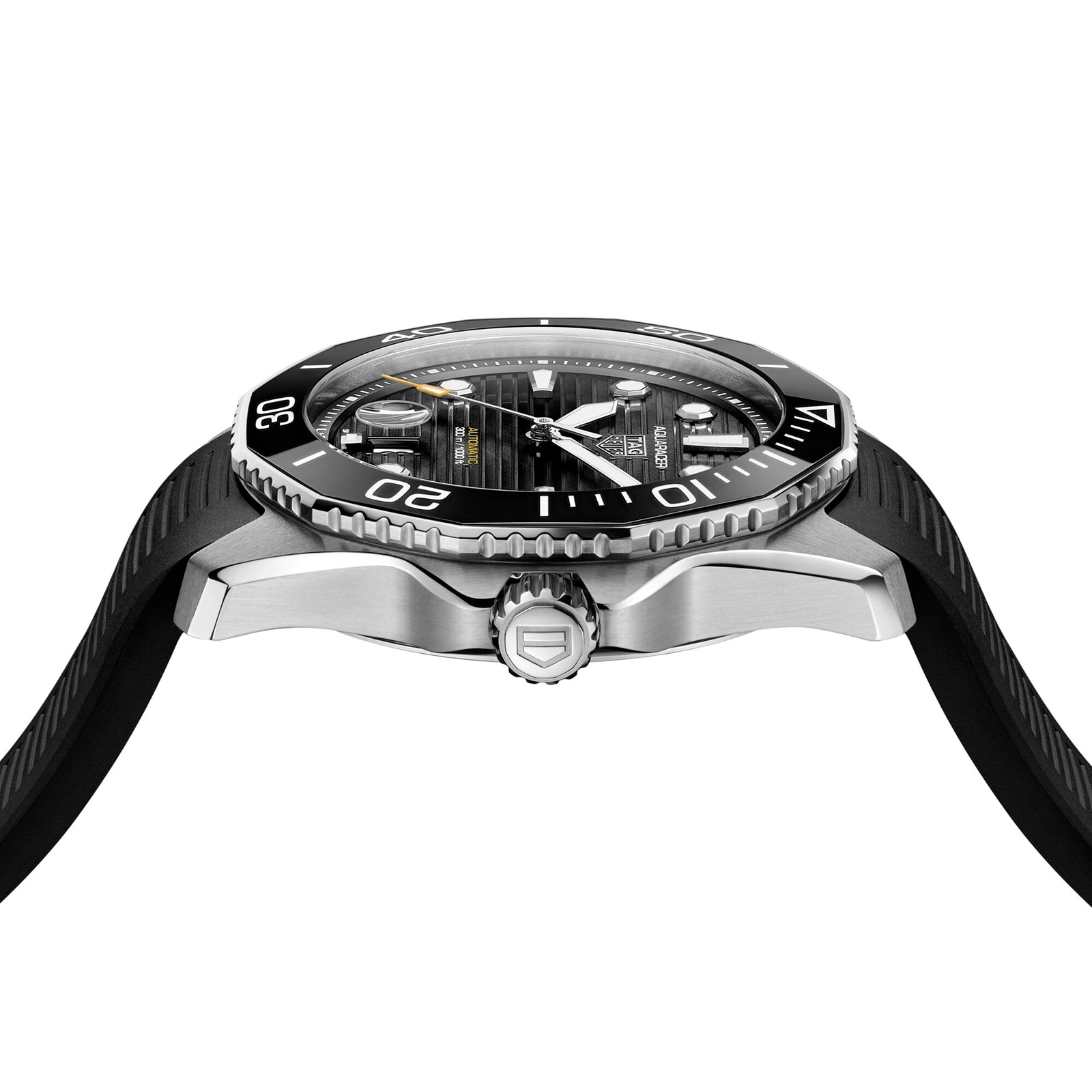 TAG Heuer Aquaracer Automatic Black Dial - 43mm Stainless Steel Watch - Image 3