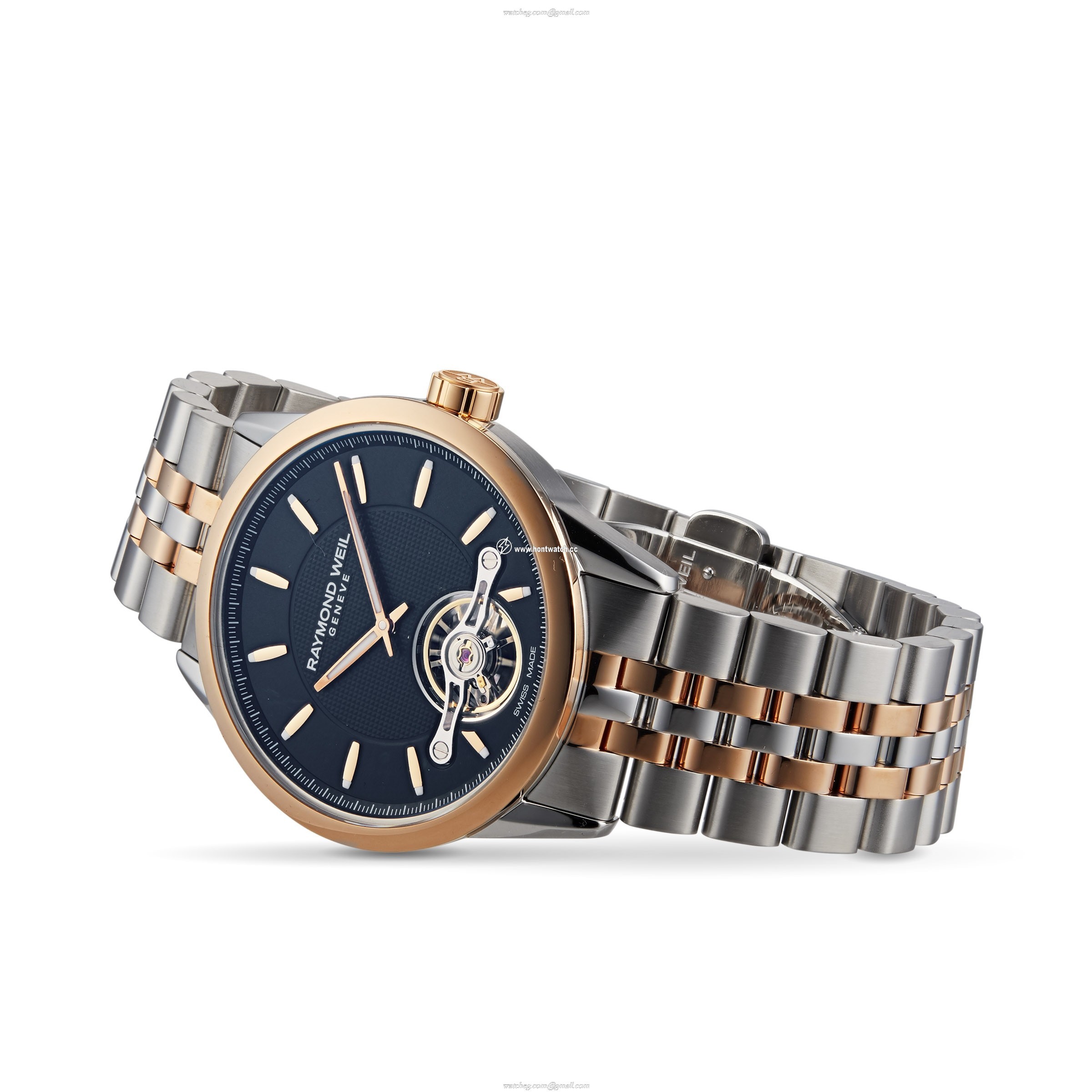 Raymond Weil Freelancer 2780-SP5-20001 | 42mm Automatic Watch - Black Dial - Image 2
