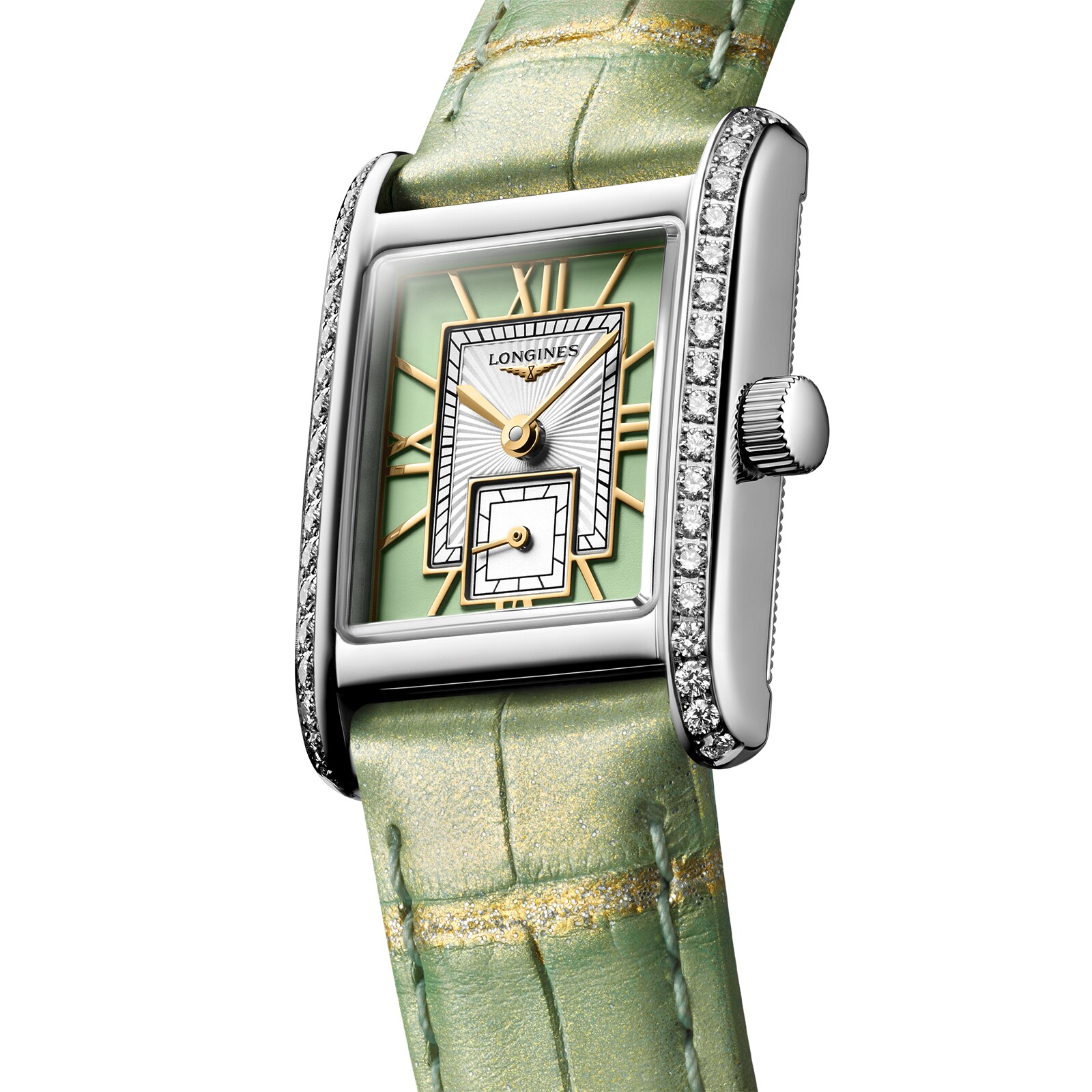 Longines Mini Dolce Vita L52000052 | Green Dial | Stainless Steel - Image 3