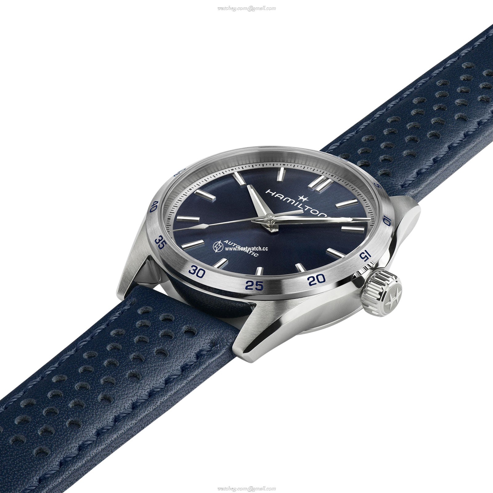 Hamilton Jazzmaster H36215640 Automatic Blue Dial - 38mm Stainless Steel - Image 2