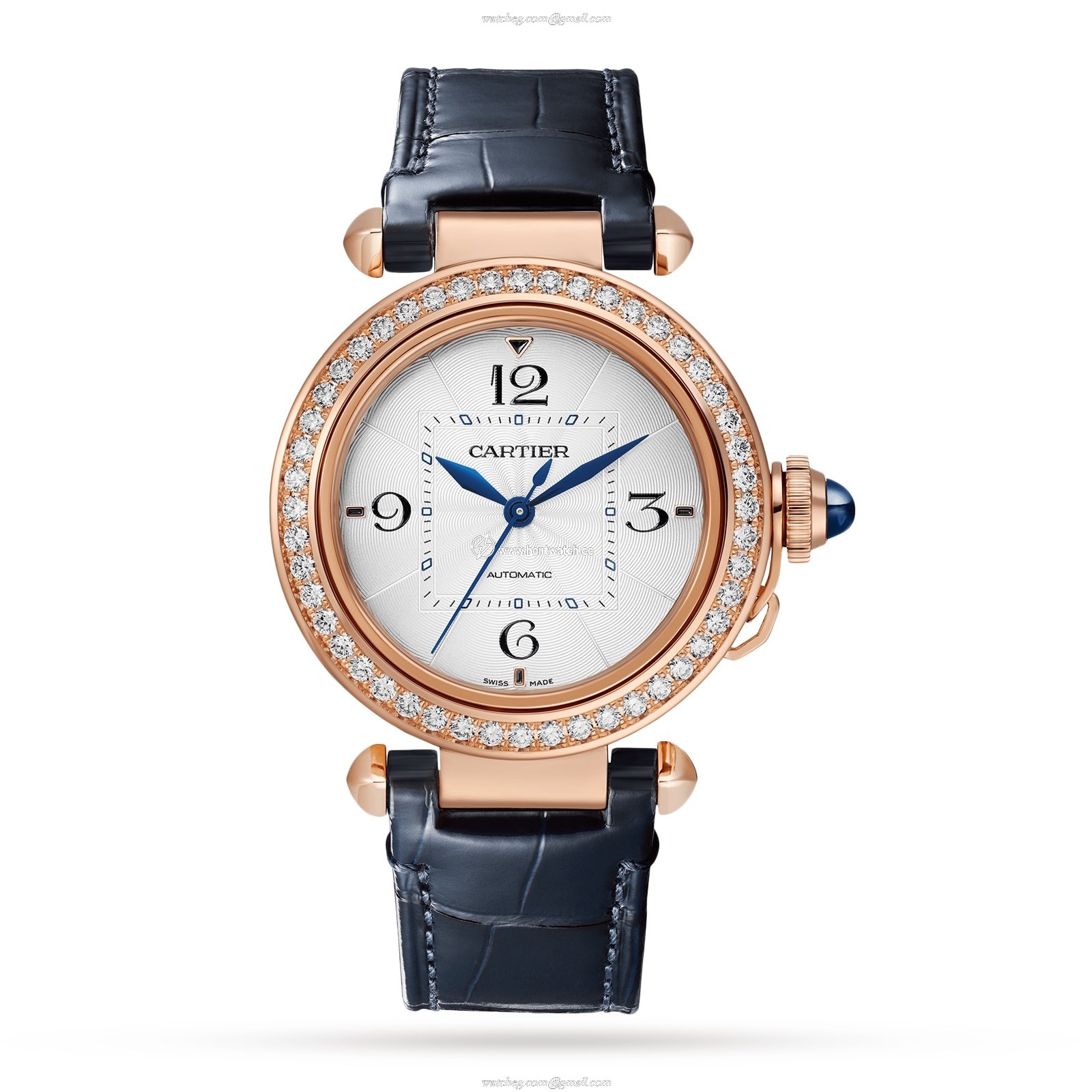 Cartier Pasha de Cartier WJPA0012 | 35mm Rose Gold Automatic Watch - Image 2
