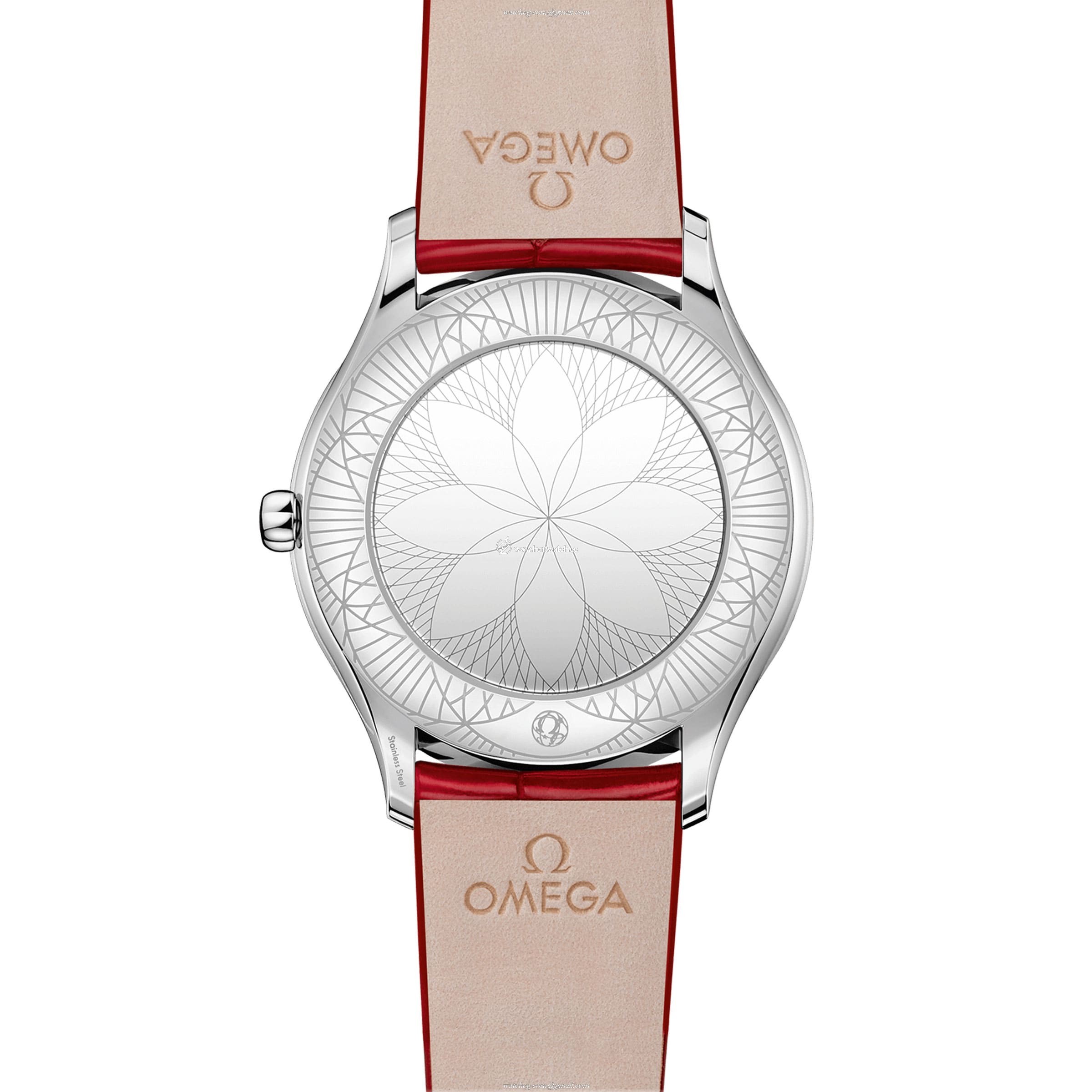 Omega Tresor Replica Watch - Stainless Steel & White Dial - 36mm Quartz - Image 2