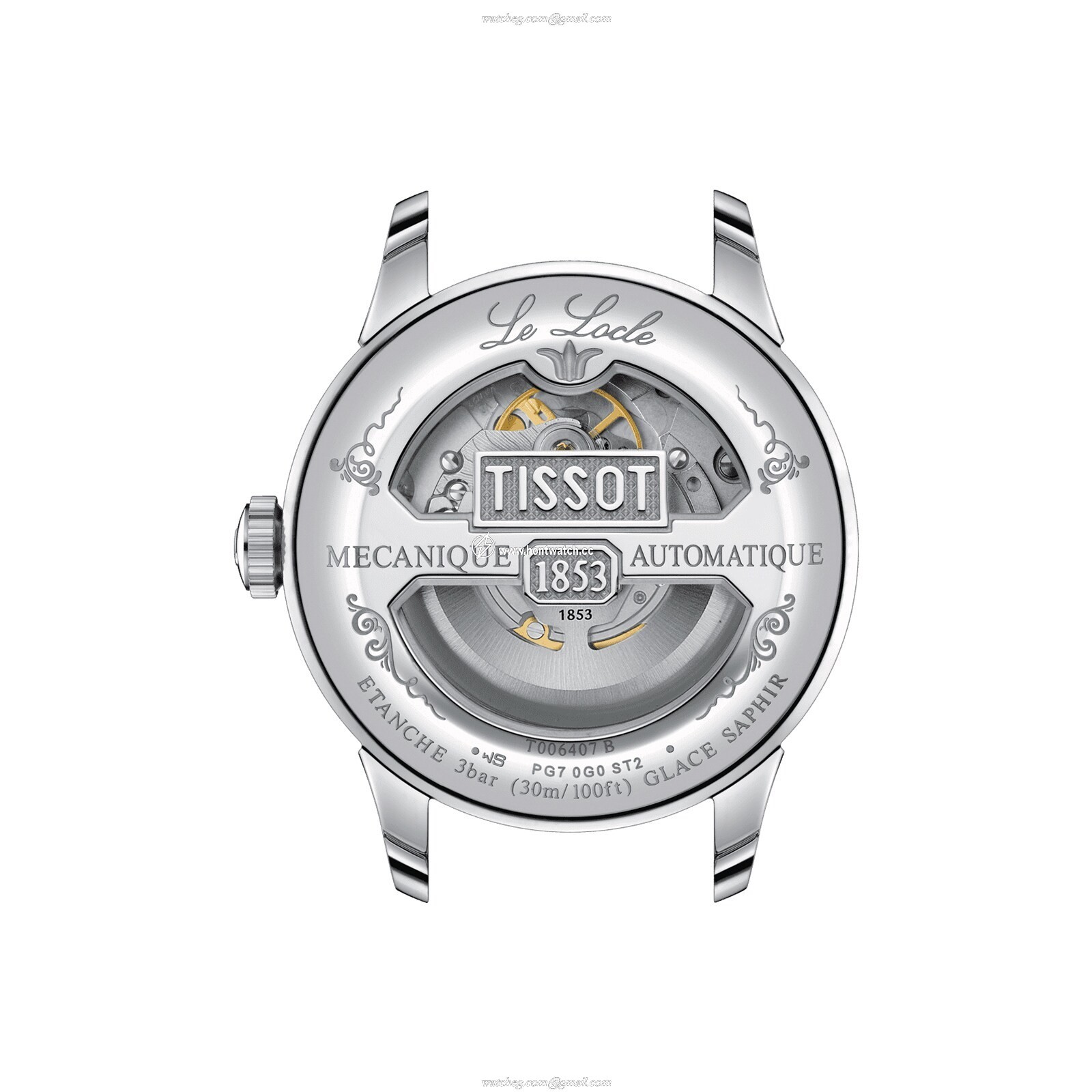 Tissot T-Classic Le Locle Automatic Watch - 39mm Silver Dial | Stainless Steel - Image 2
