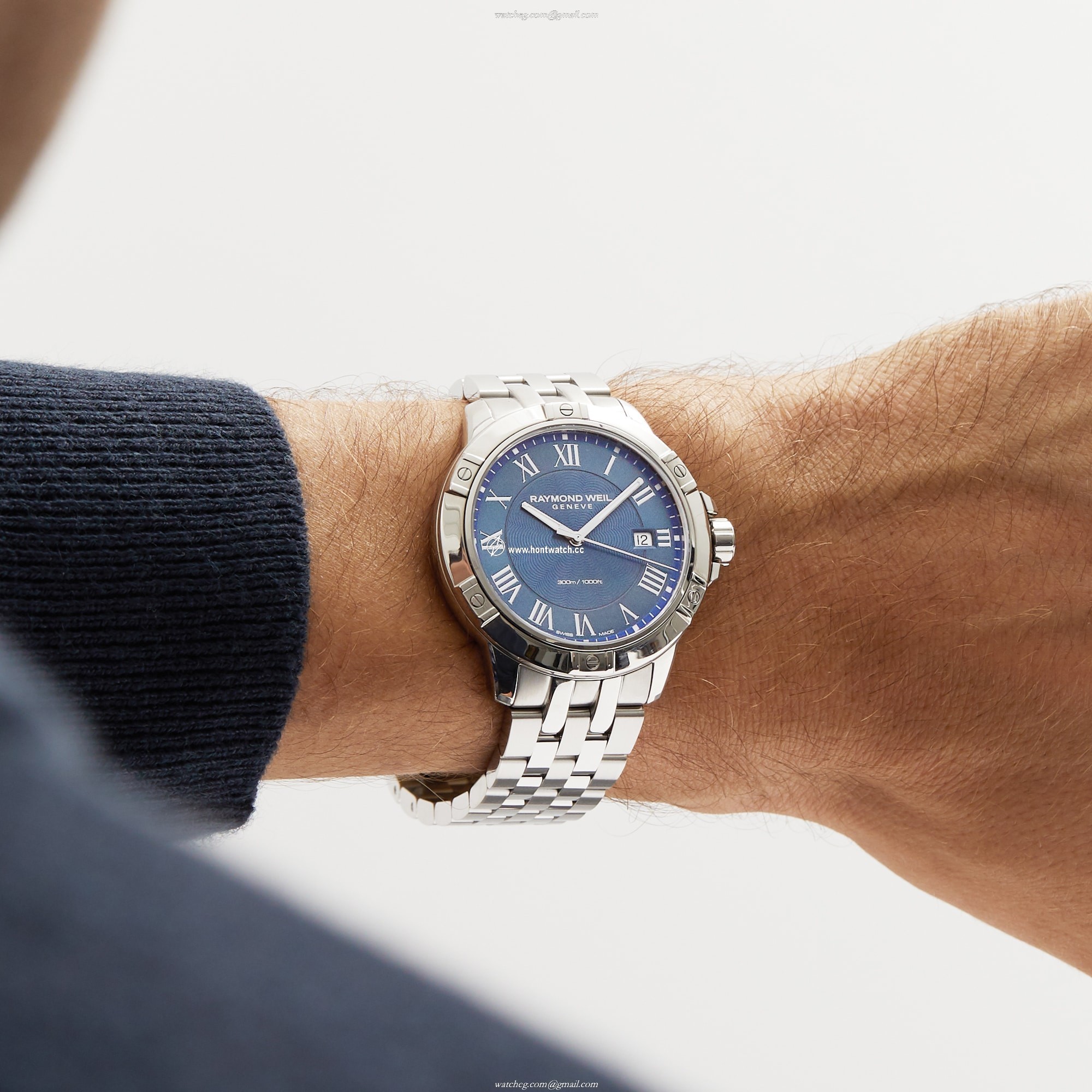 Raymond Weil Tango 8160-ST-00508 | Blue Dial 41mm Quartz Watch - Image 2