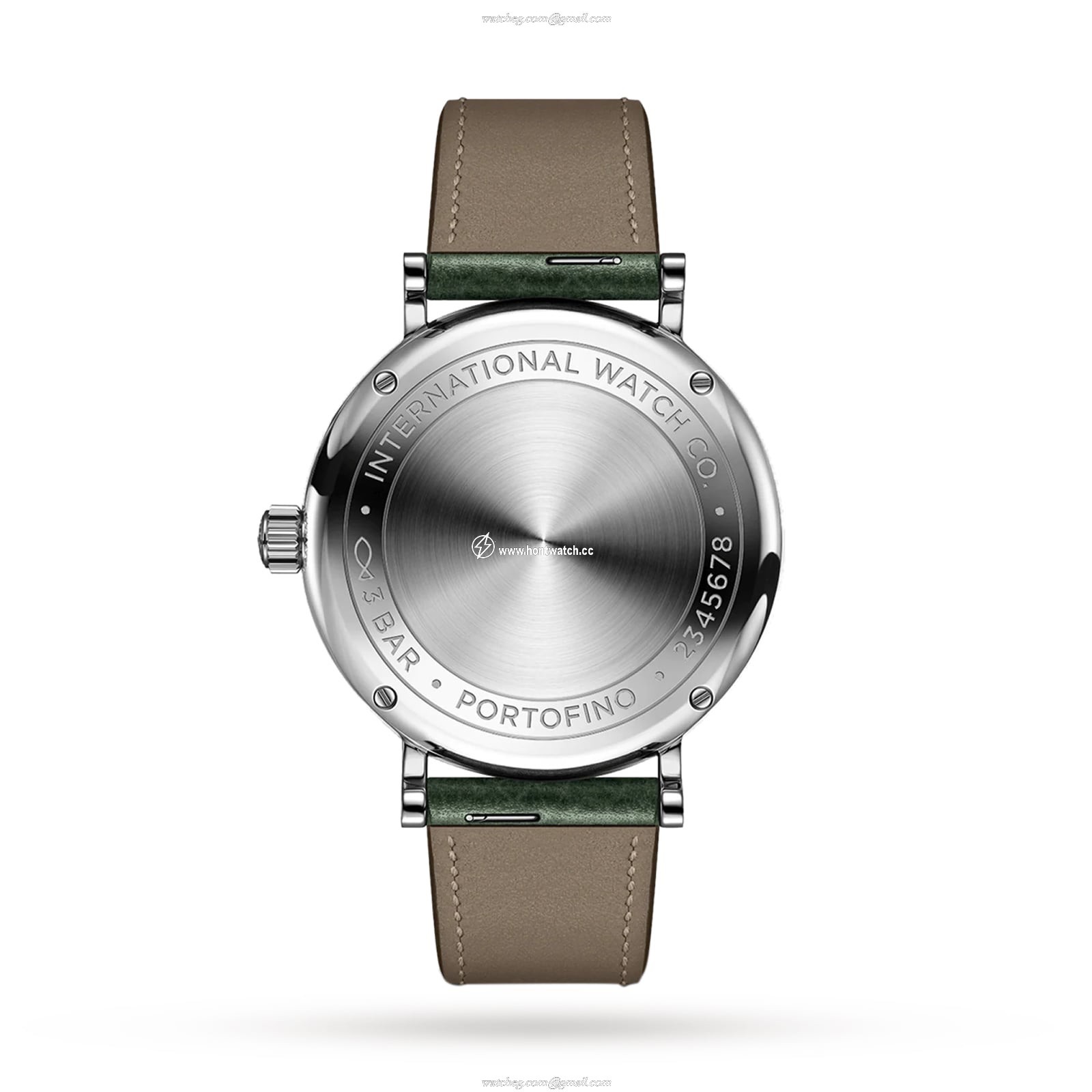 IWC Portofino IW357412 Automatic Watch - 34mm Stainless Steel & Green Dial - Image 2