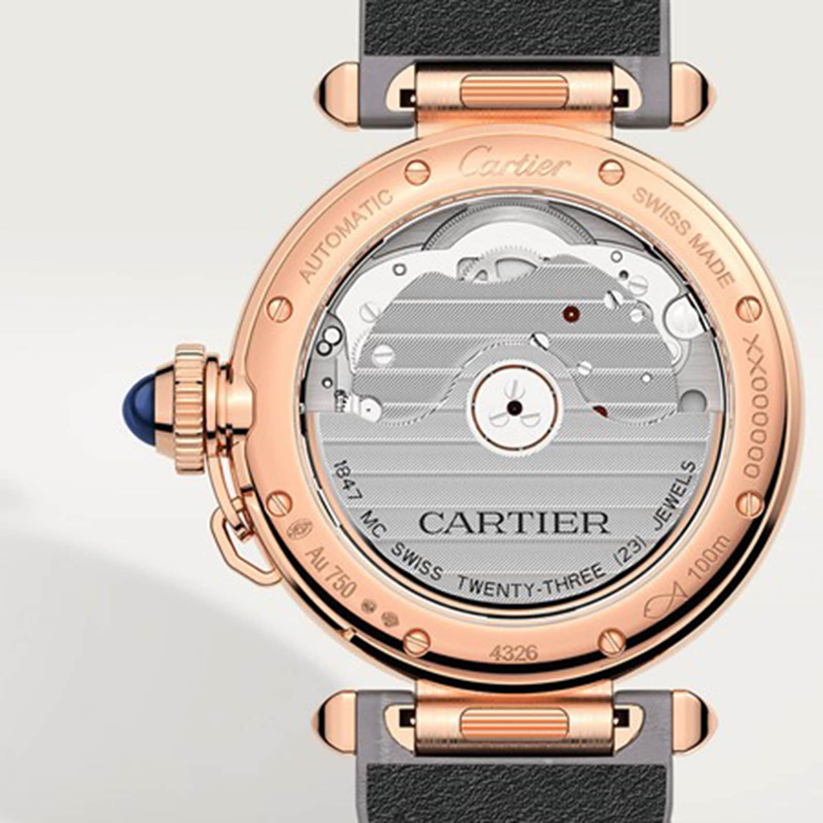 Cartier Pasha de Cartier WGPA0014 | 35mm Rose Gold Automatic Watch - Image 4