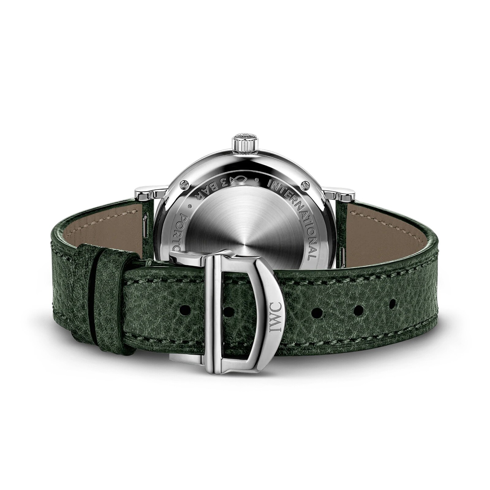 IWC Portofino IW357412 Automatic Watch - 34mm Stainless Steel & Green Dial - Image 4