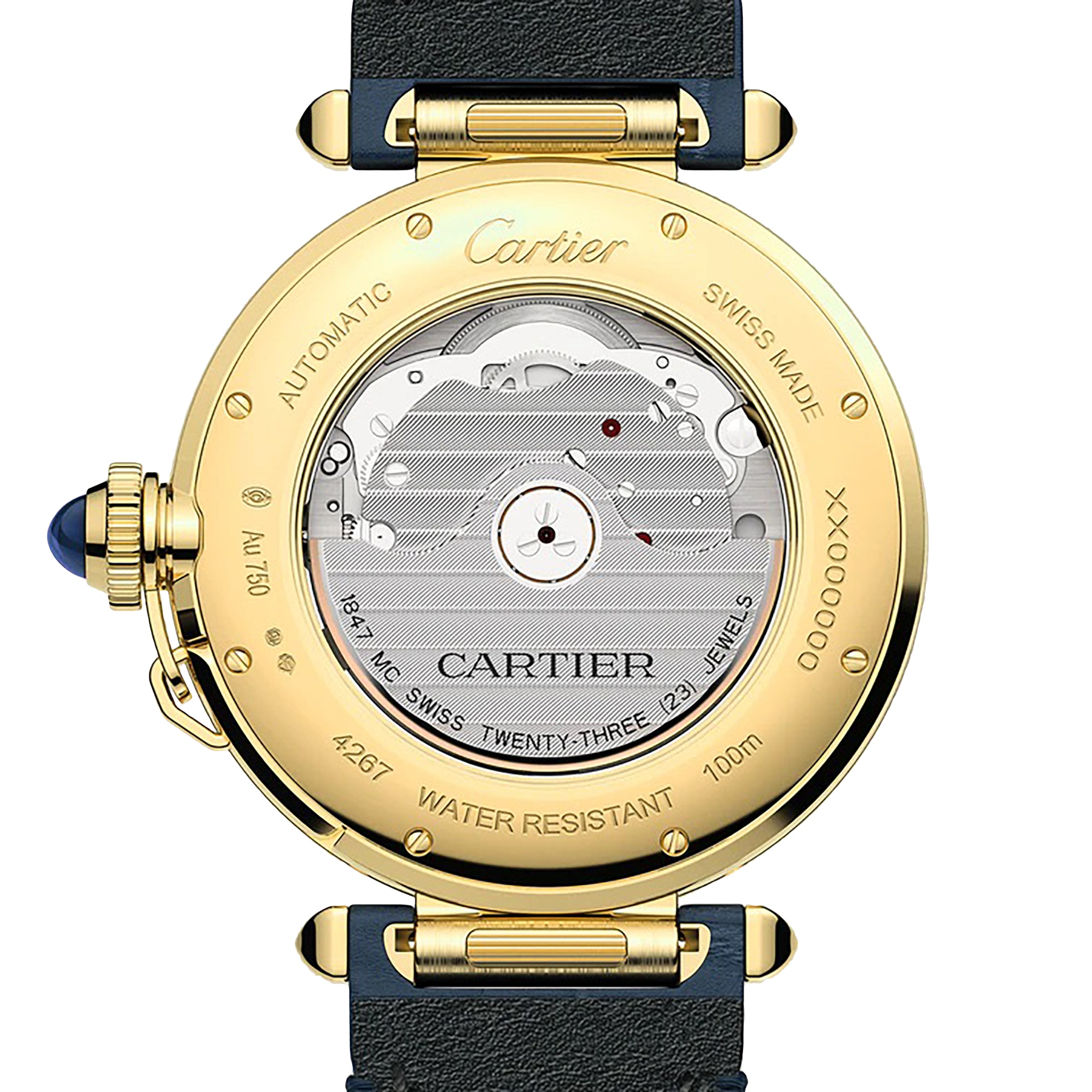 Cartier Pasha de Cartier WGPA0007 - 41mm Yellow Gold Automatic Watch - Image 3