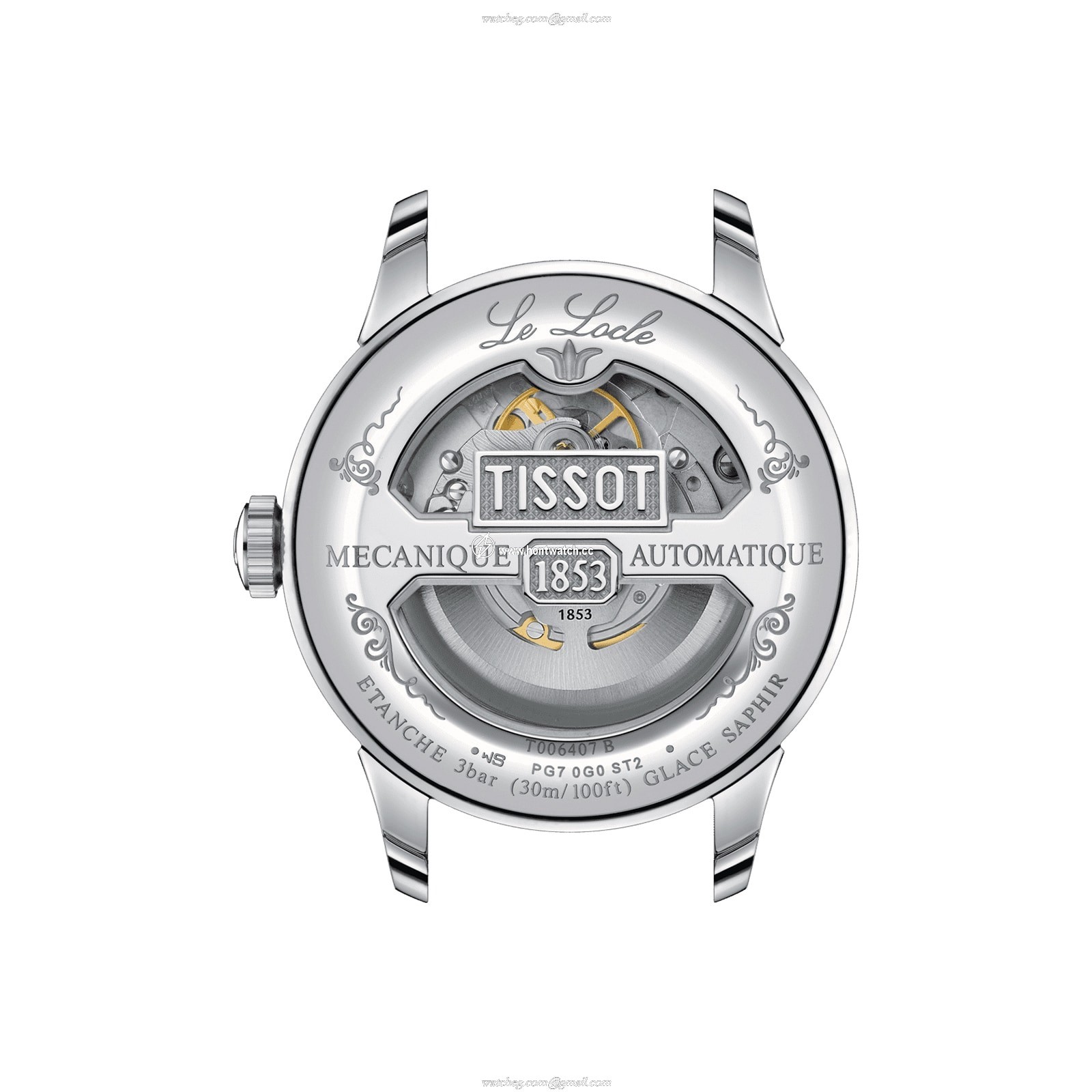 Tissot T-Classic Le Locle Automatic Watch - 39mm Silver Dial | Stainless Steel - Image 2