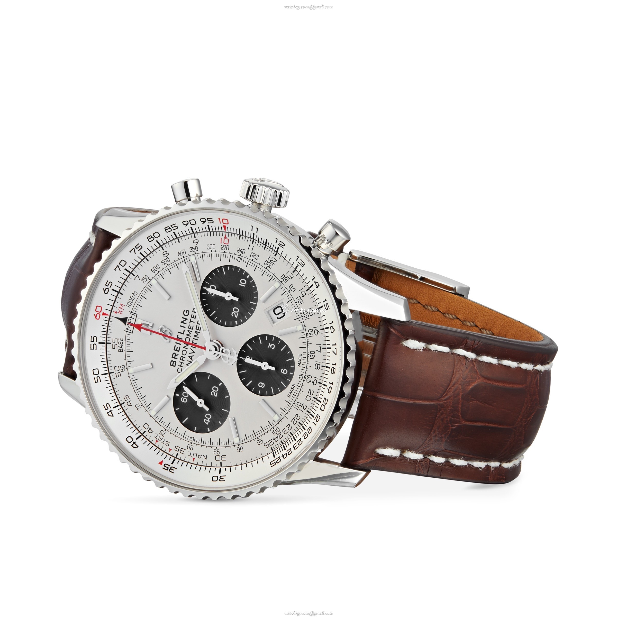 Breitling Navitimer AB0121211G1P1 | 43mm Stainless Steel Automatic Silver Watch - Image 2
