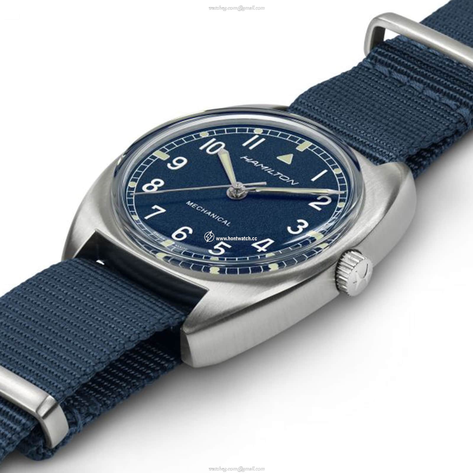 Hamilton Khaki Aviation H76419941 | 36mm Blue Dial | Mechanical Watch - Image 2