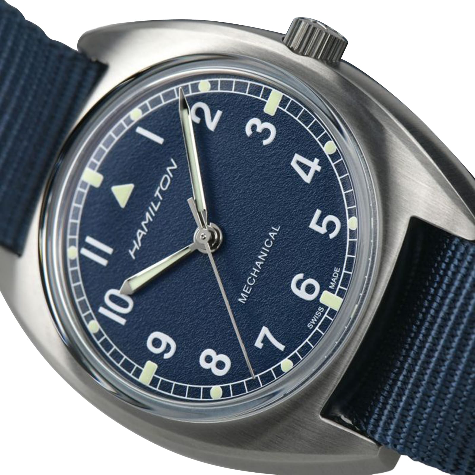 Hamilton Khaki Aviation H76419941 | 36mm Blue Dial | Mechanical Watch - Image 4