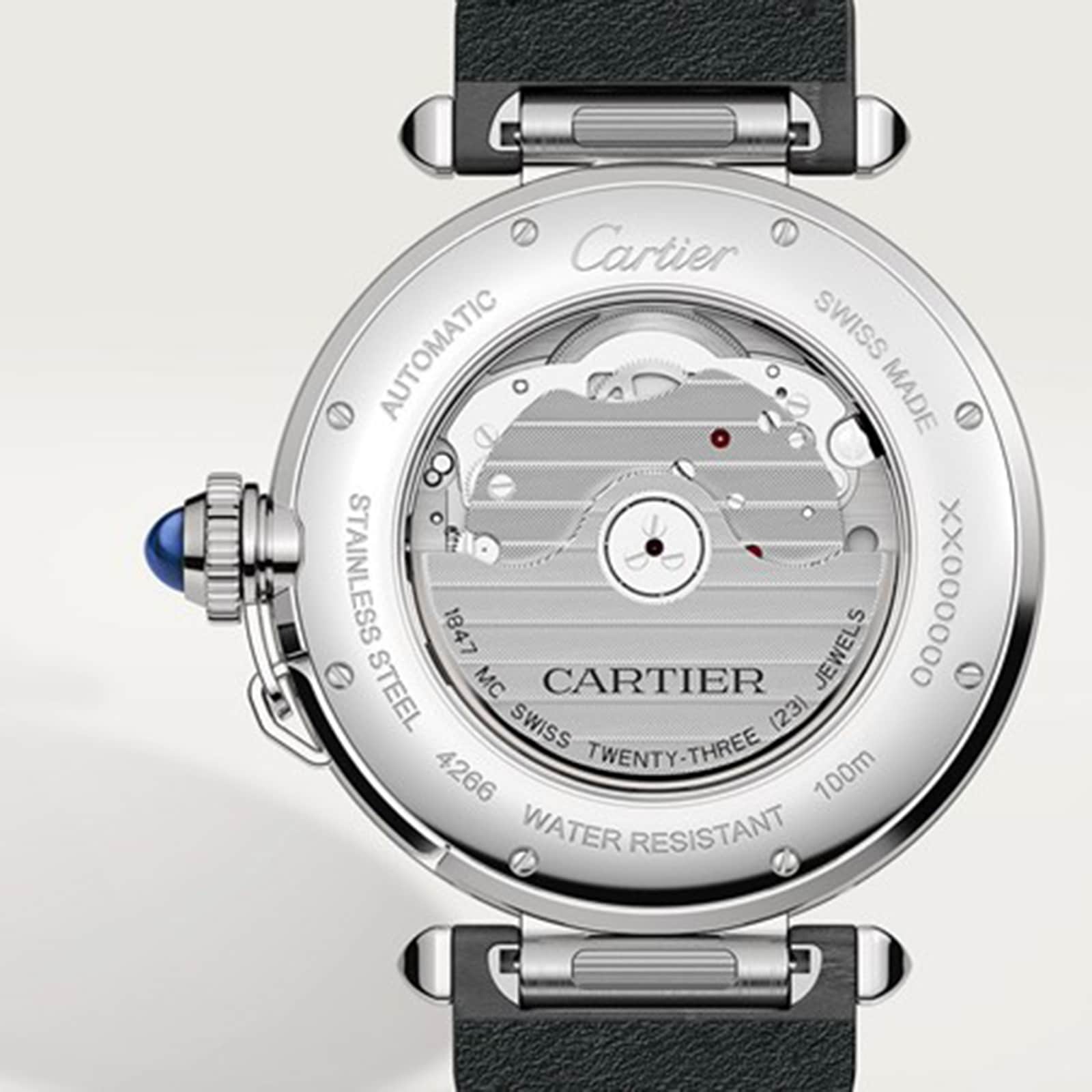Cartier Pasha de Cartier WSPA0010 - 41mm Steel Automatic Silver Dial Watch - Image 4