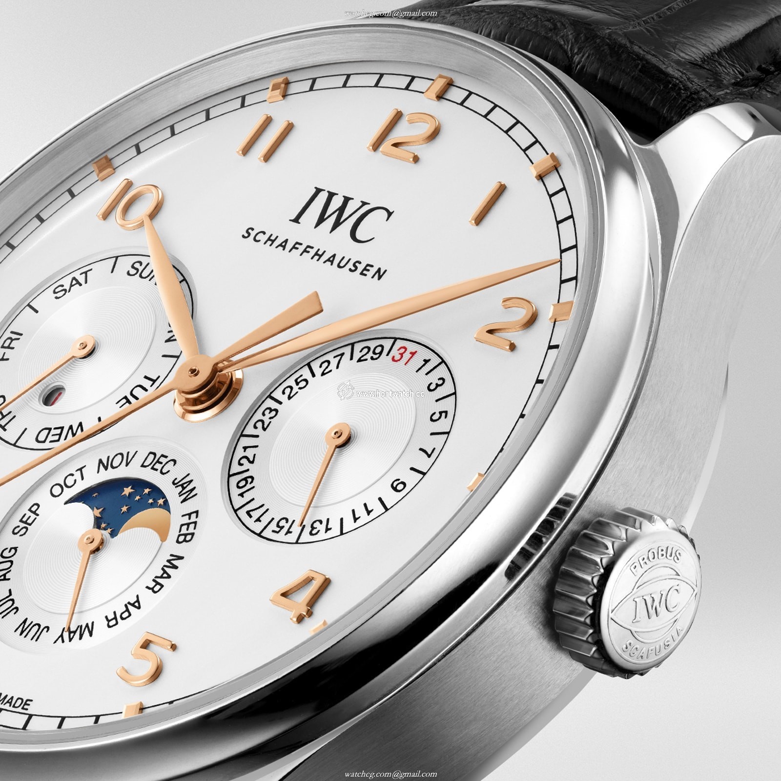 IWC Portugieser IW344203 Automatic Silver Dial - 42.5mm Stainless Steel Watch - Image 2