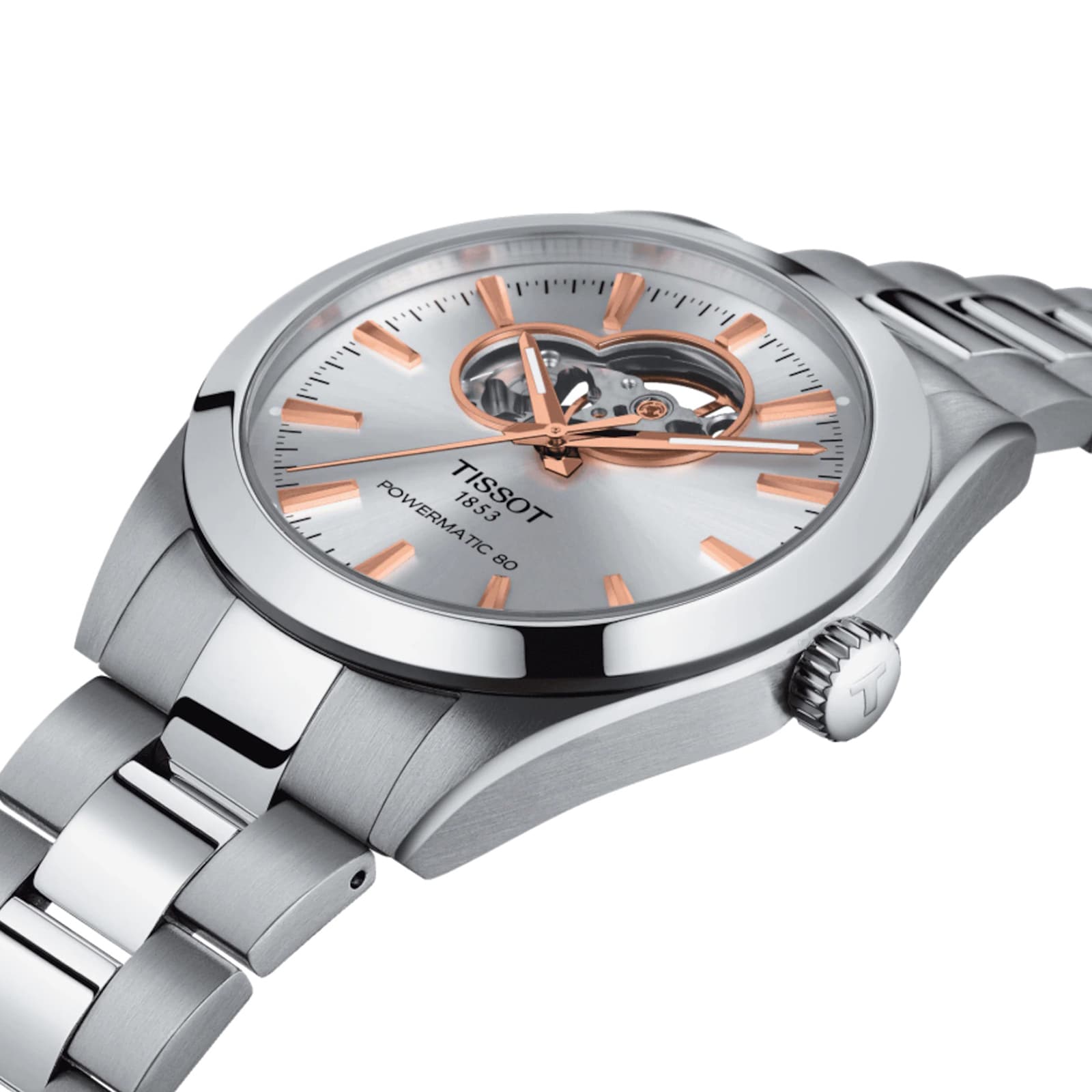Tissot T-Classic Automatic Watch - 40mm Stainless Steel - White Dial - Image 3