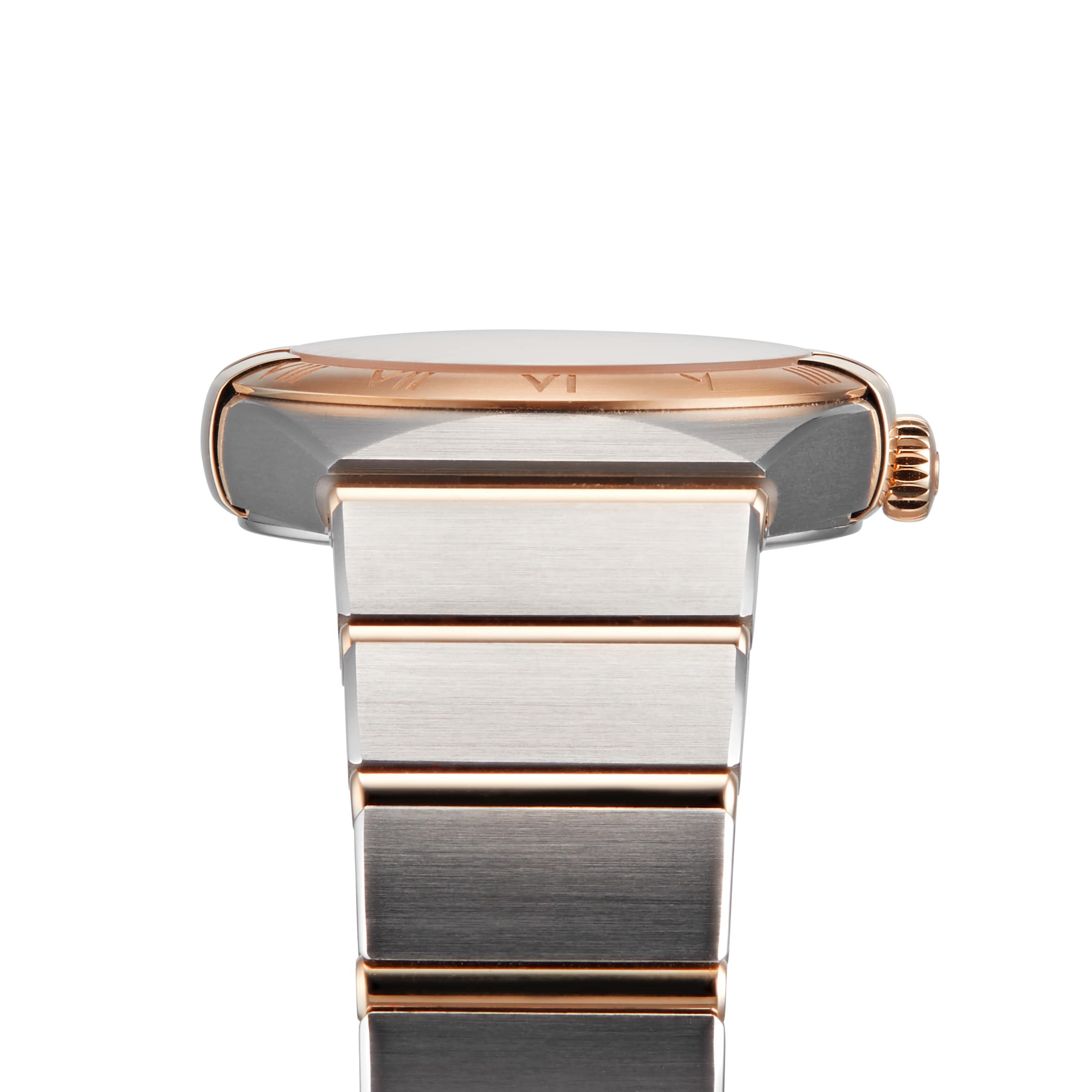 Omega Constellation Replica | 25mm Brown Dial | Stainless Steel Quartz Watch - Image 4