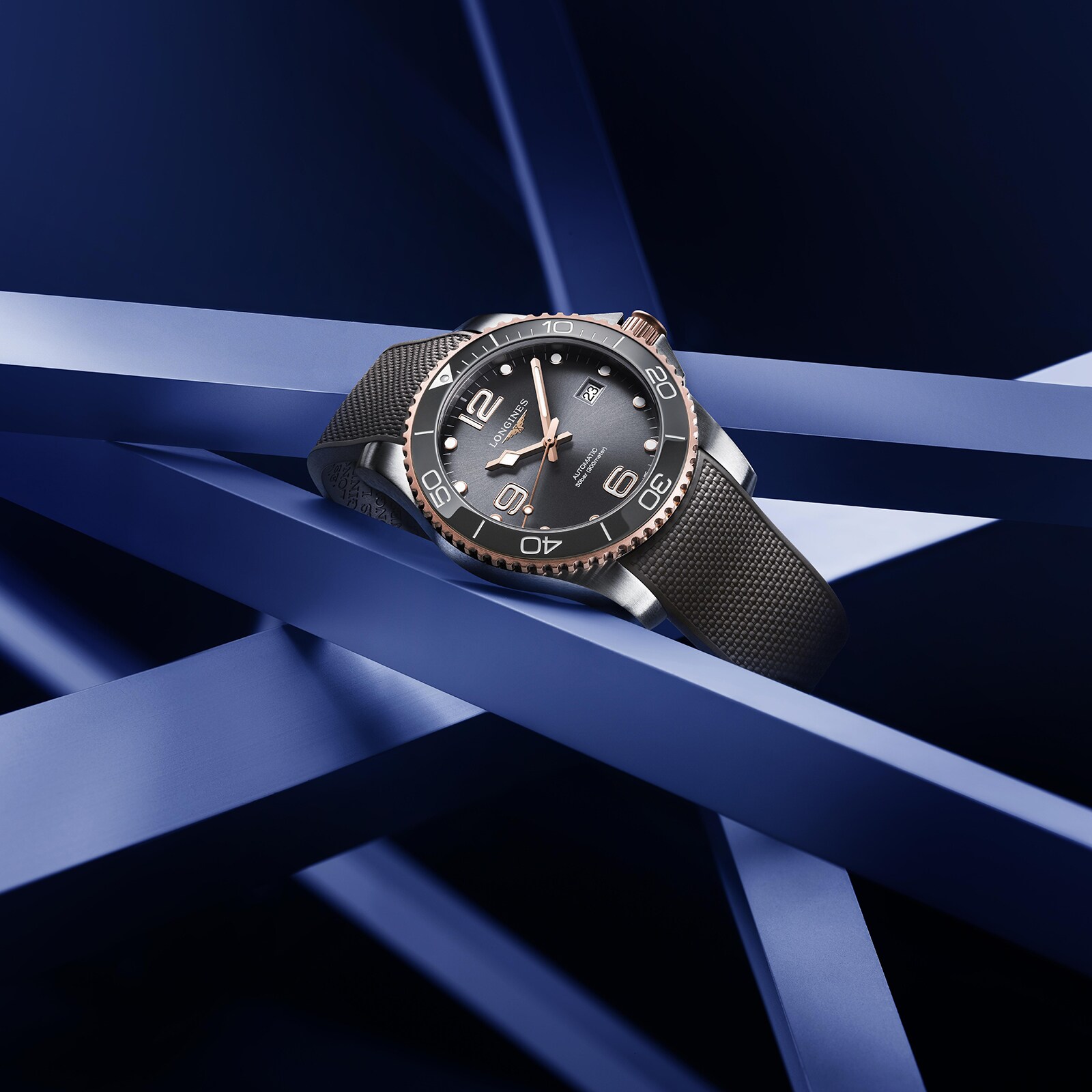 Longines HydroConquest L37813789 | 41mm Grey Automatic | 300m Water Resistant - Image 4