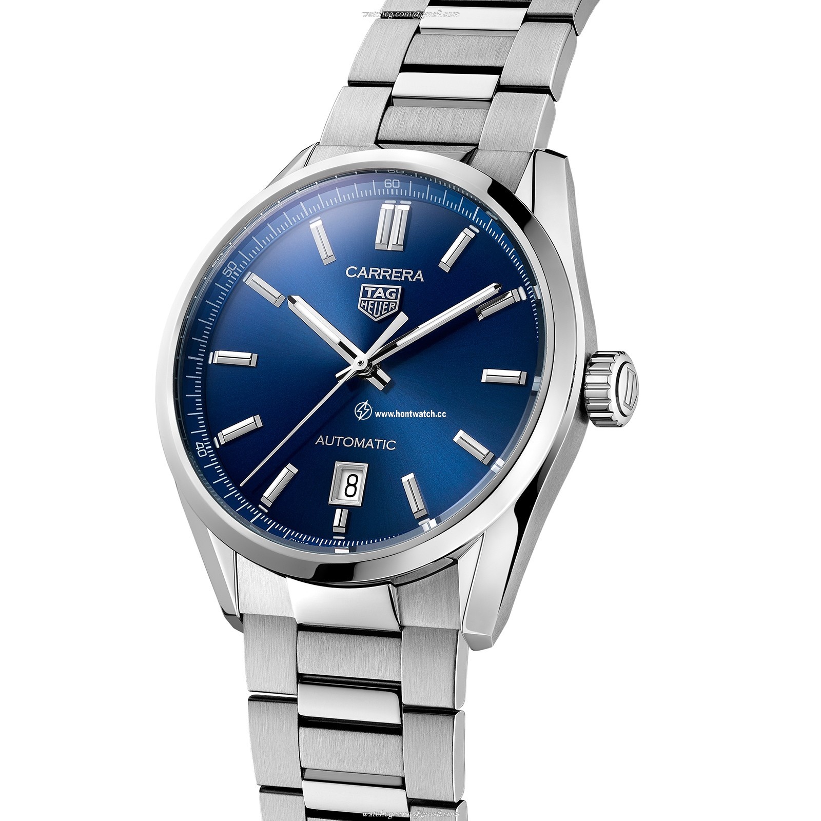 TAG Heuer Carrera WBN2112.BA0639 - 39mm Blue Automatic Watch - Image 2