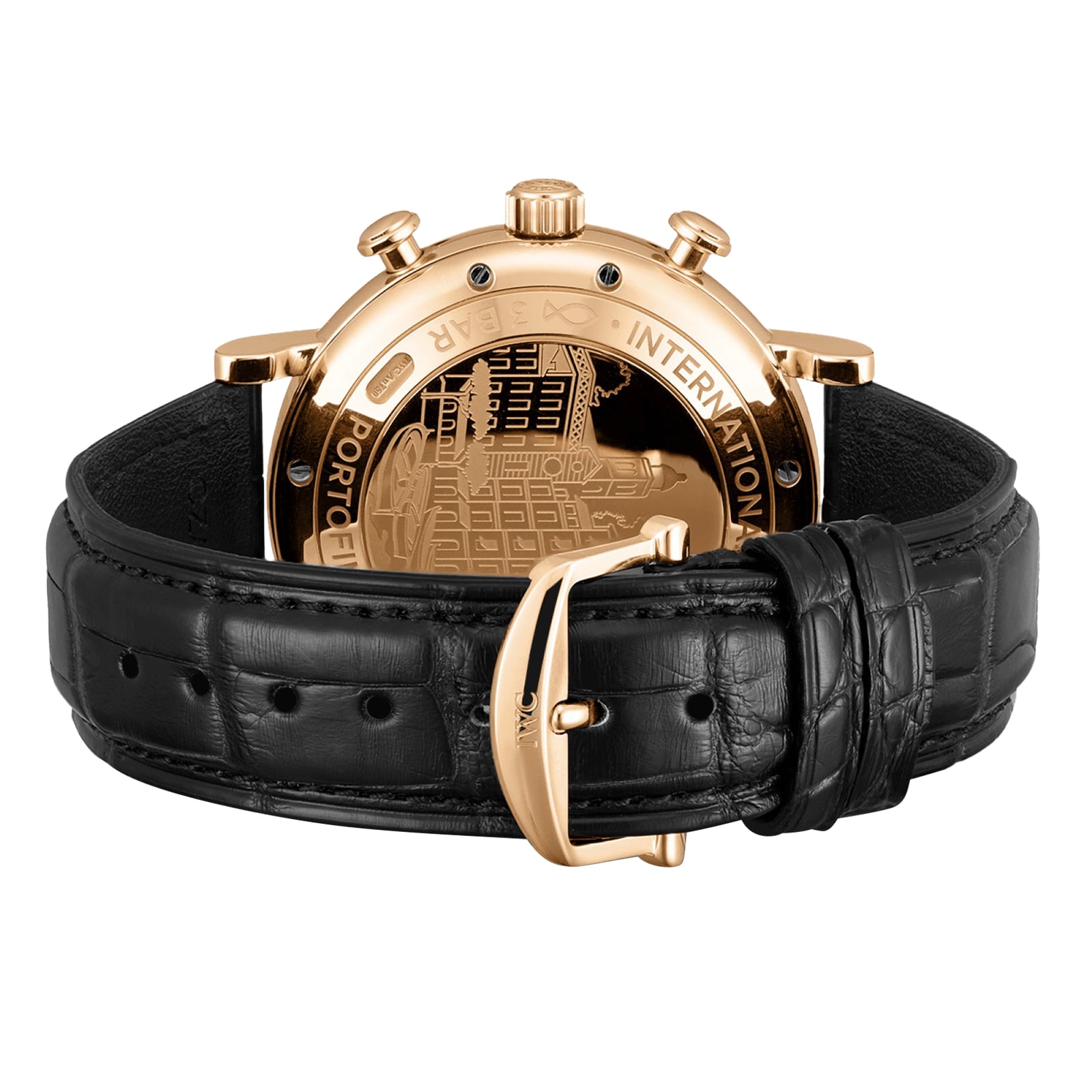 IWC Portofino IW391035 Rose Gold Automatic Blue Replica Watch | 42mm - Image 3