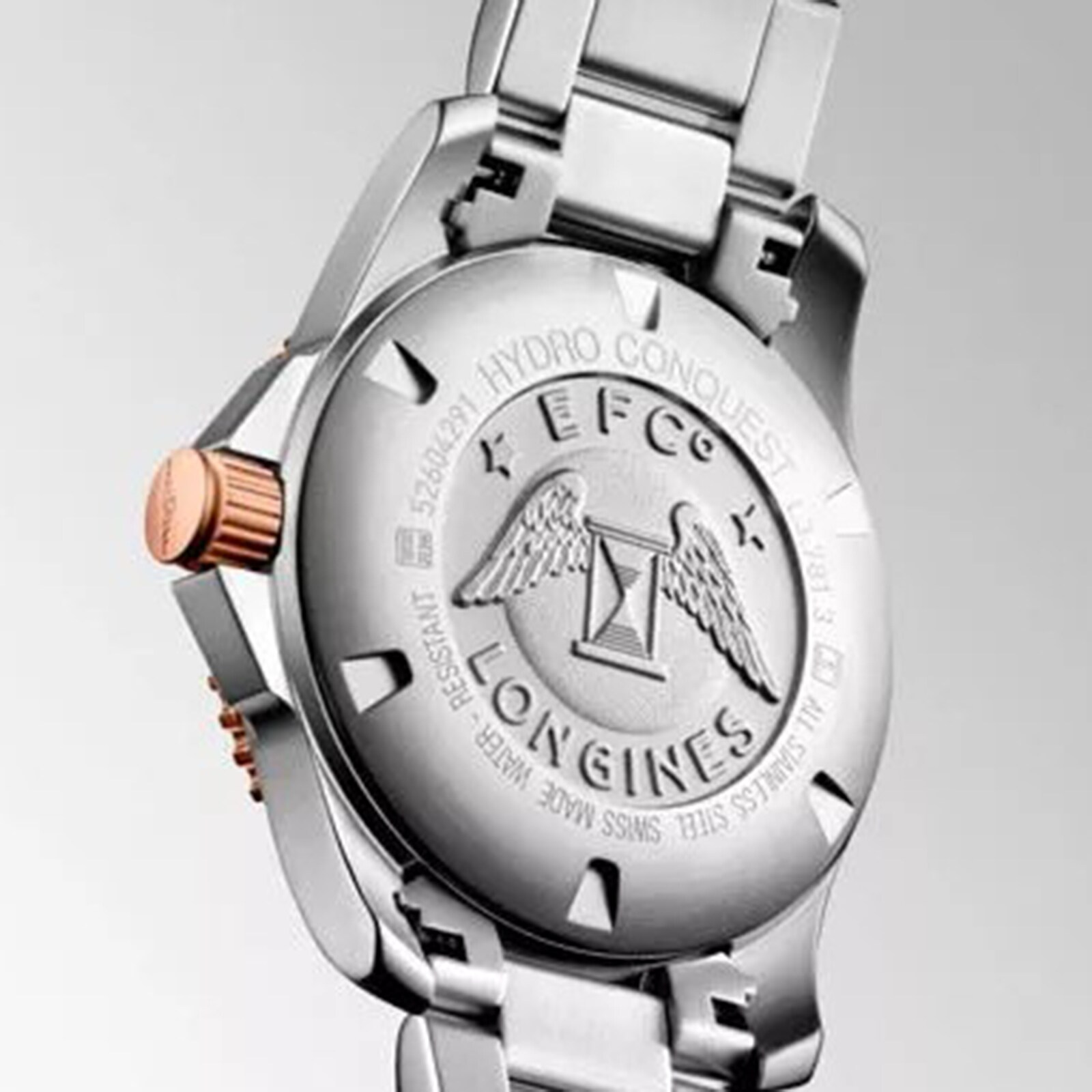 Longines HydroConquest Automatic Grey Replica - 41mm PVD | 300M Water Resistant - Image 3
