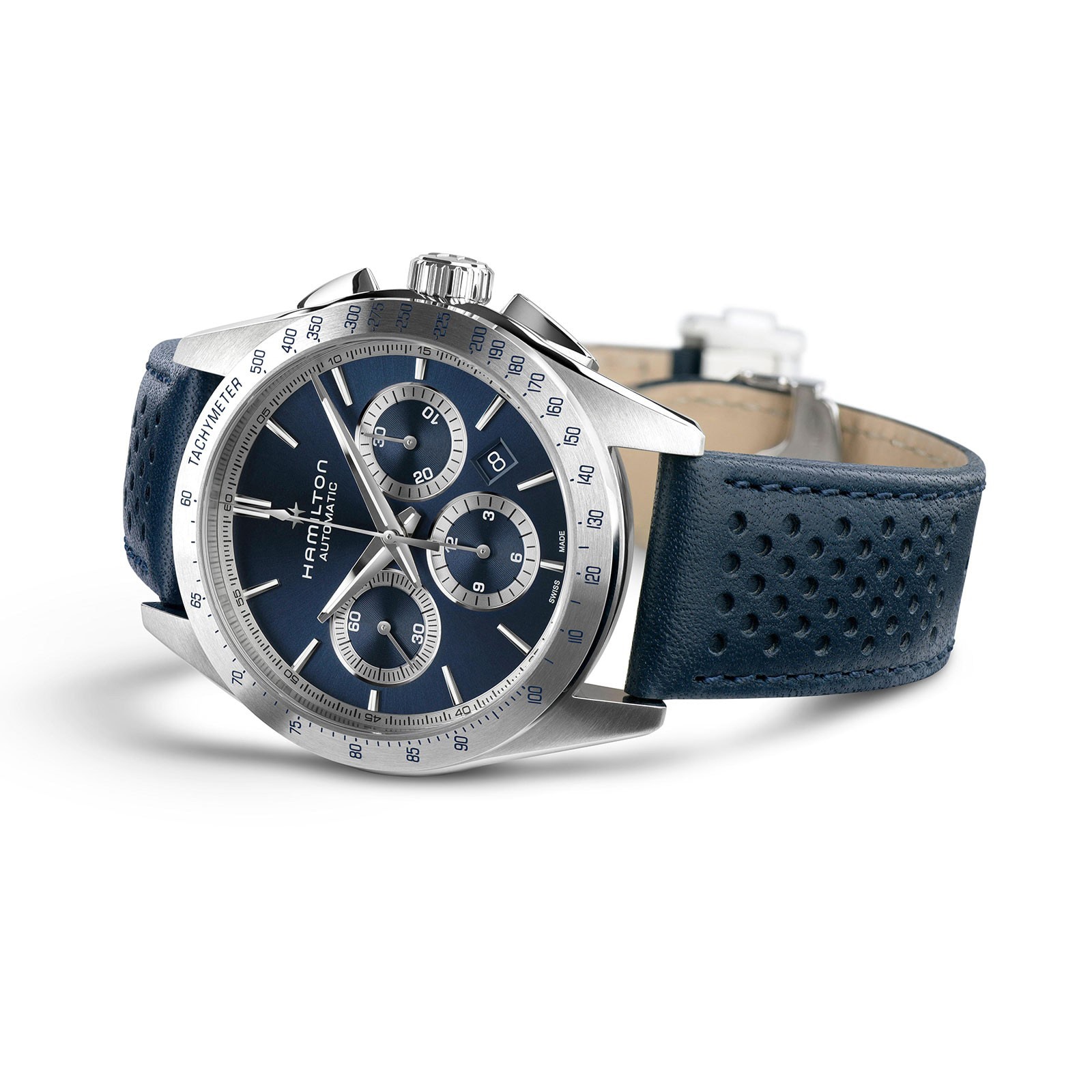 Hamilton Jazzmaster H36616640 Automatic Blue Dial - 42mm Stainless Steel - Image 3