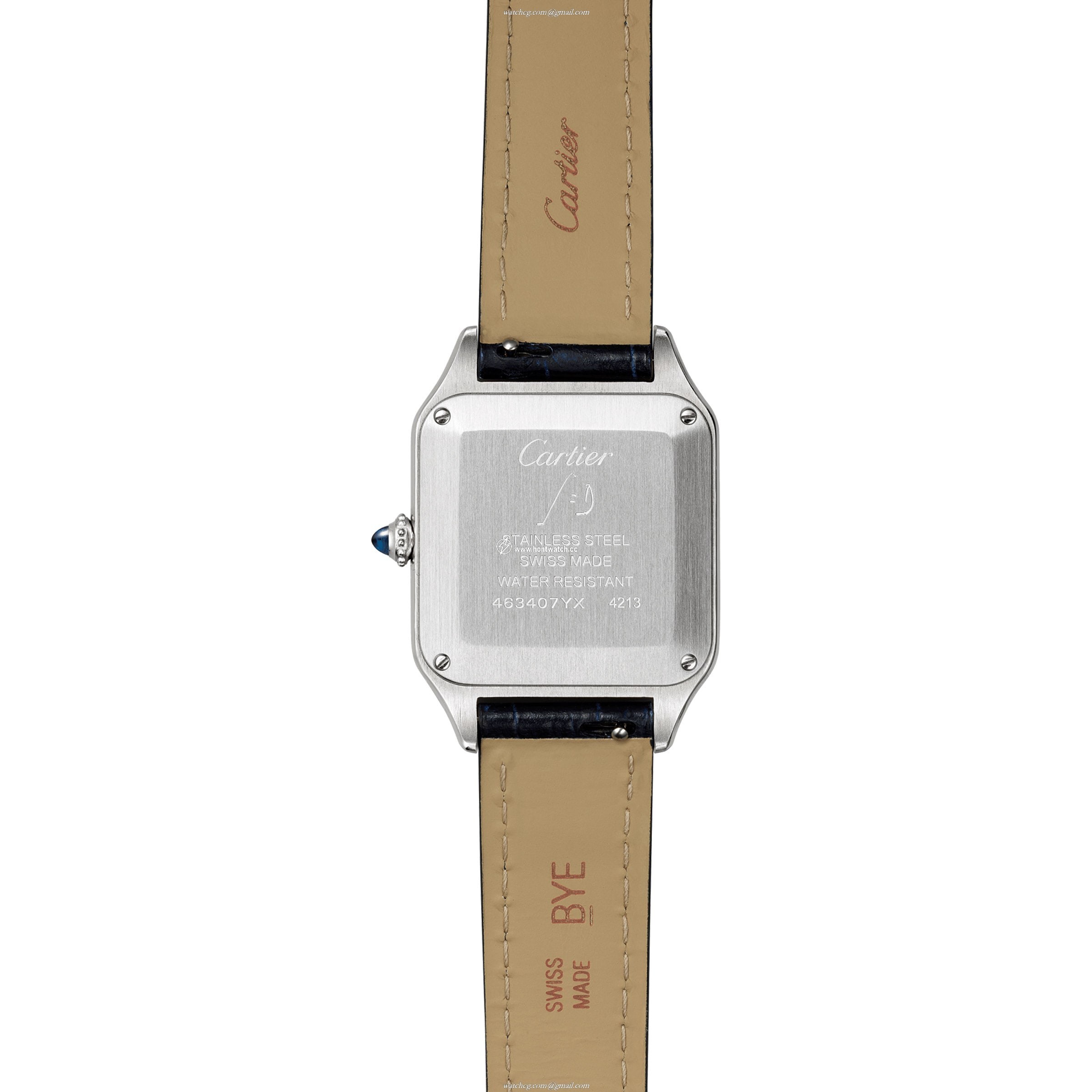 Cartier Santos-Dumont WSSA0023 | 27mm Steel Quartz Watch - Silver Dial - Image 2