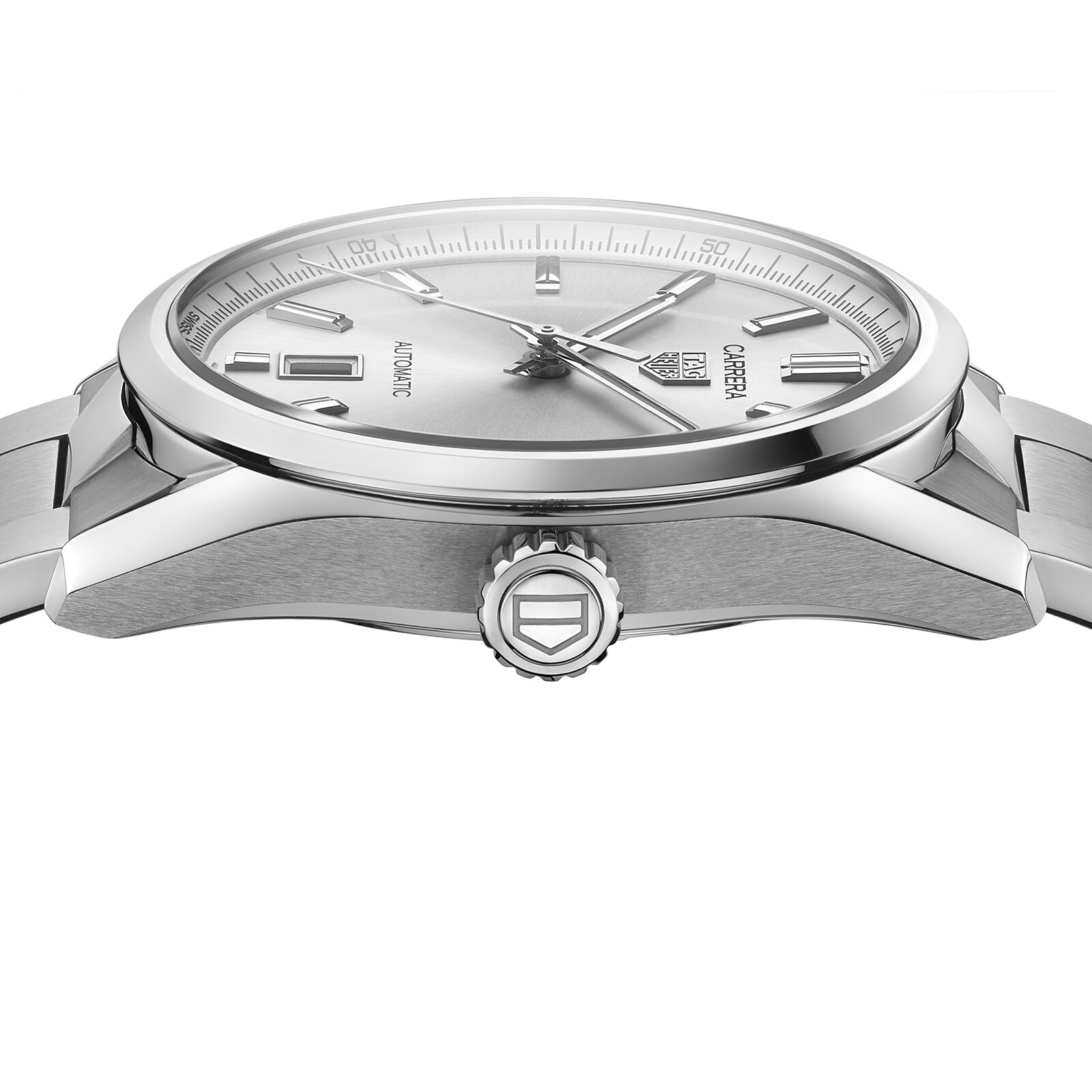 TAG Heuer Carrera WBN2111.BA0639 - 39mm Automatic Silver Dial - Stainless Steel - Image 3