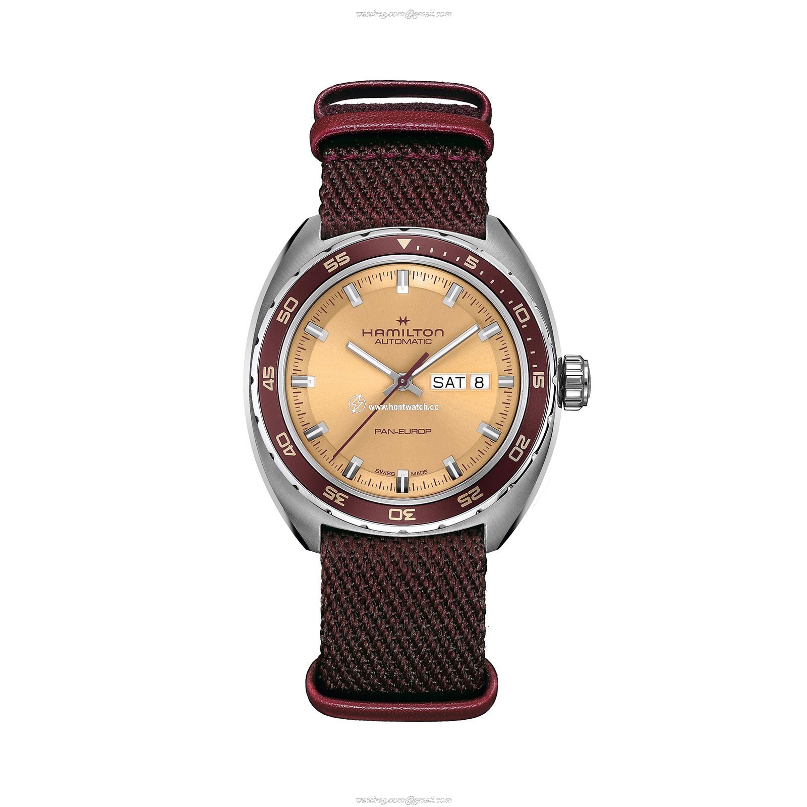 Hamilton American Classic H35435820 Automatic Yellow Dial - 42mm Stainless Steel - Image 2