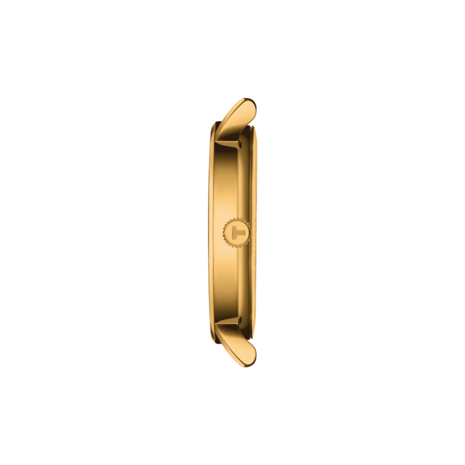 Tissot T-Classic Gold Watch for Women | 34mm Stainless Steel & Gold | Quartz - Image 3